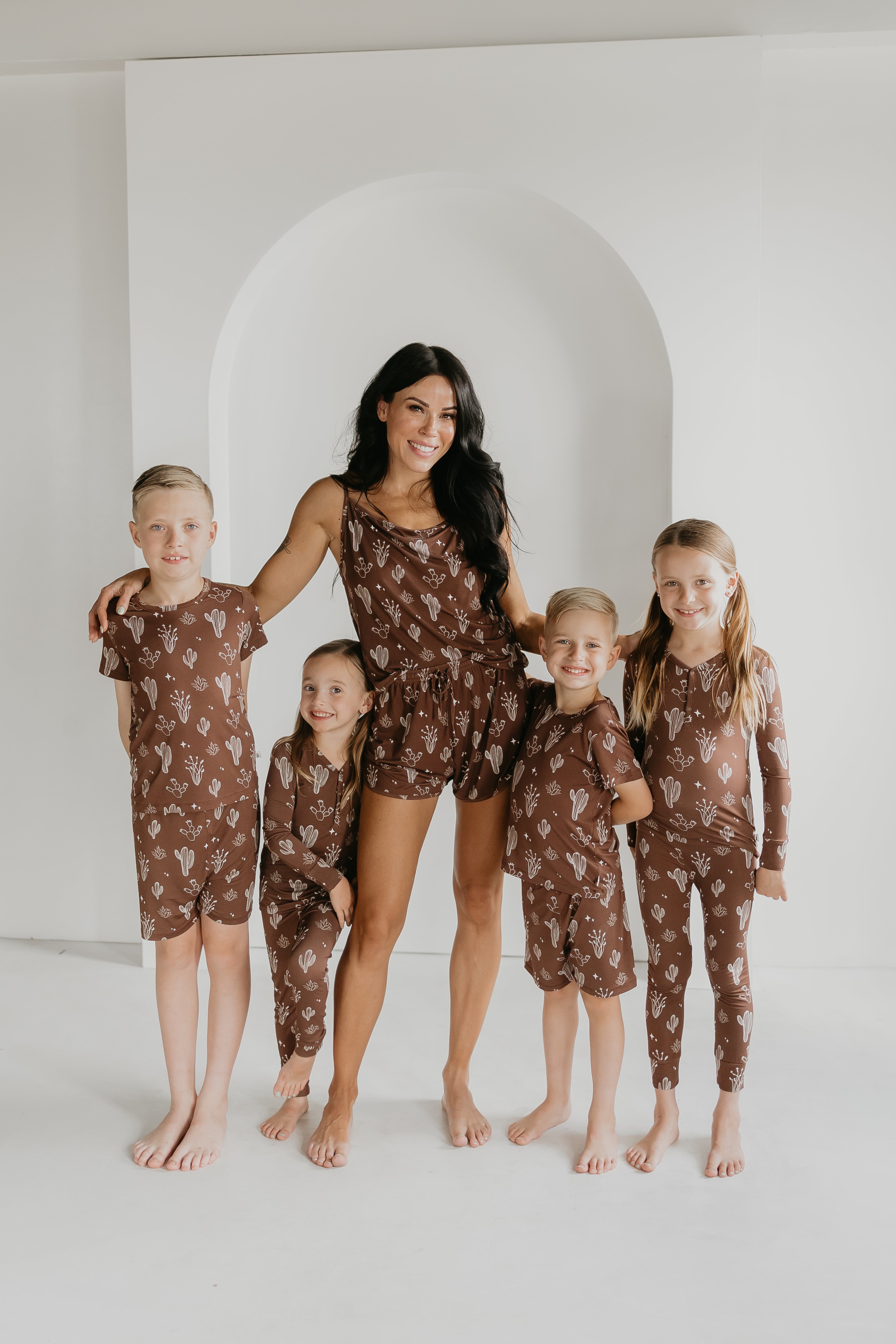 Bamboo Two Piece Pajamas | Minty x ff Desert Dreams