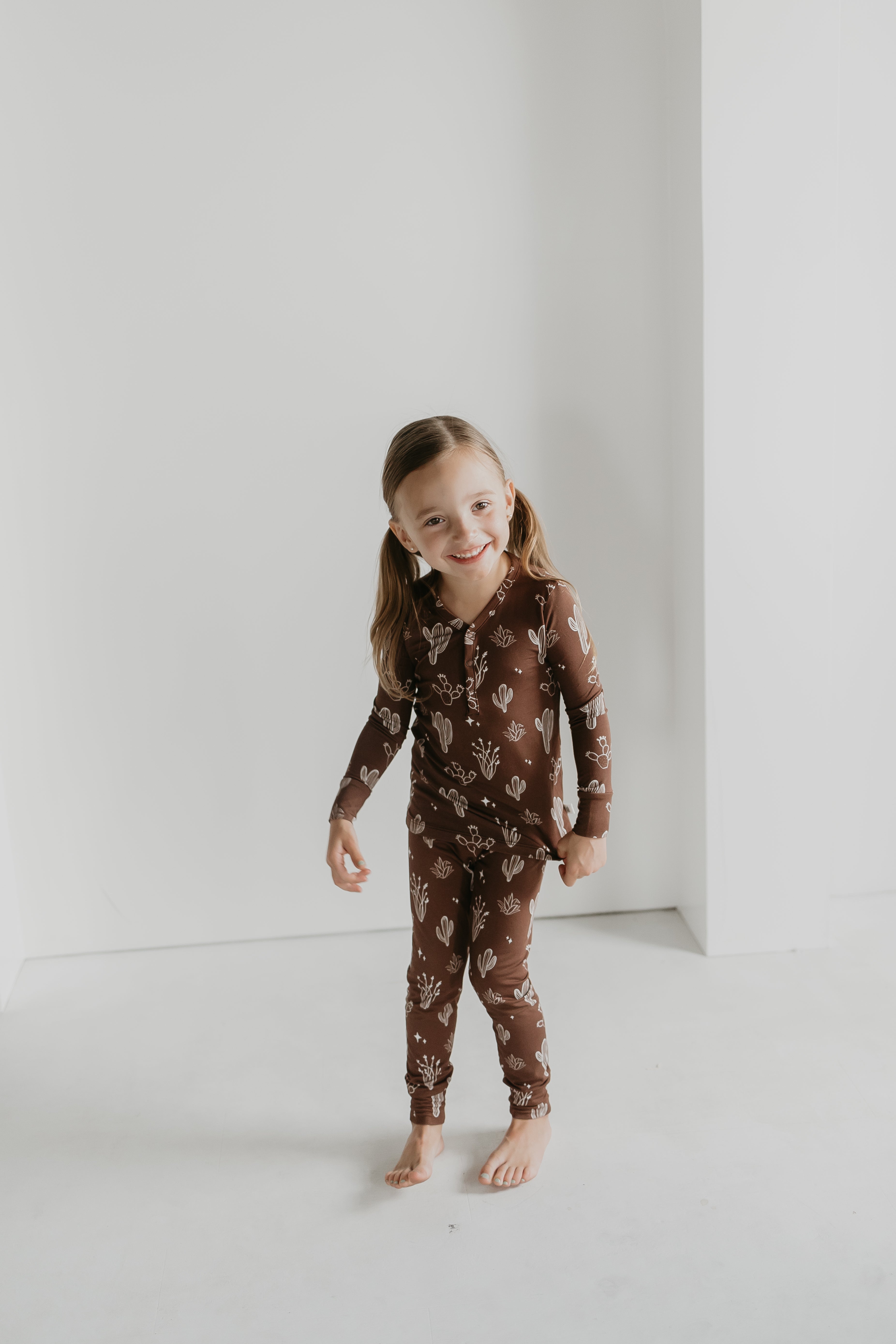 Bamboo Two Piece Pajamas | Minty x ff Desert Dreams