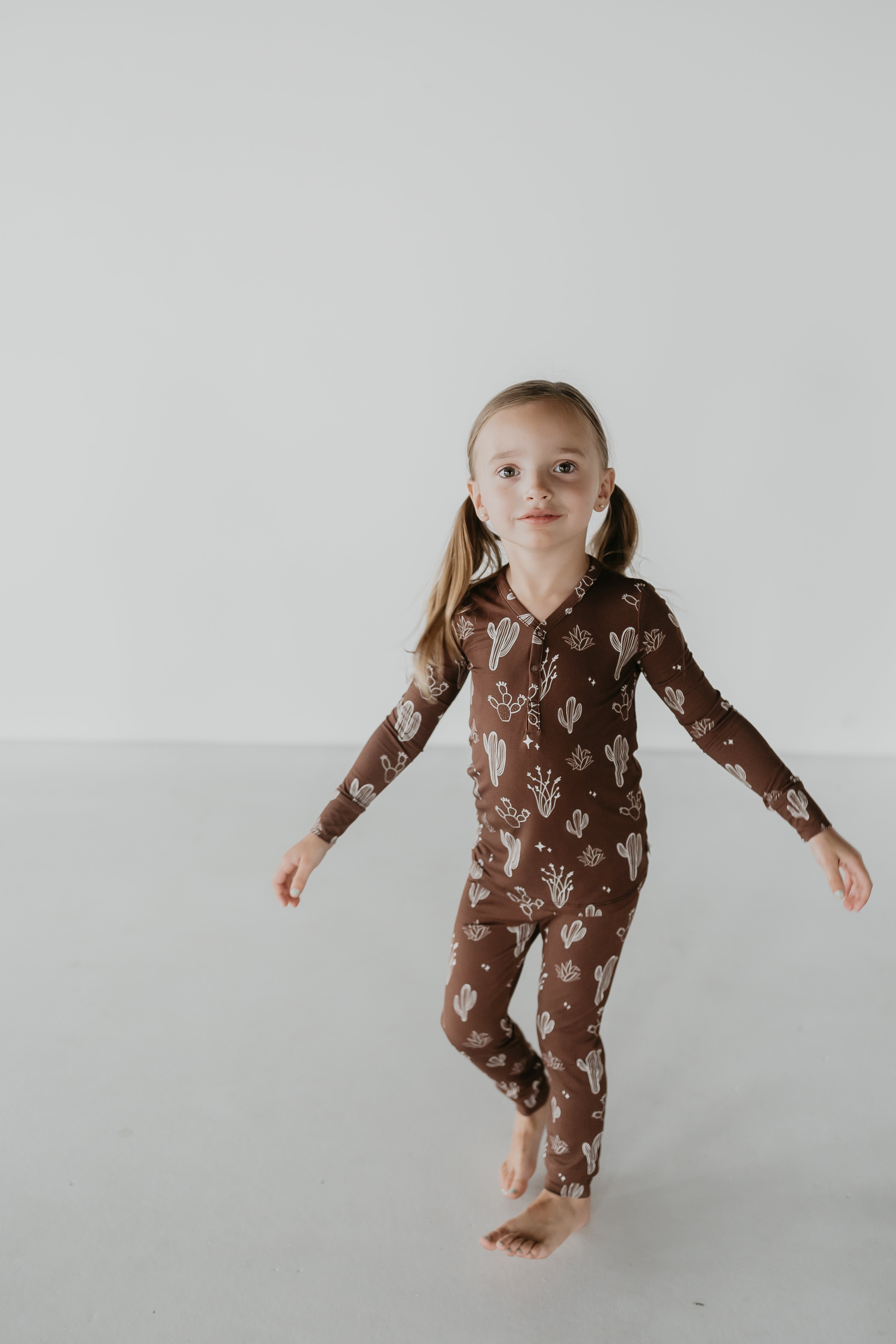 Bamboo Two Piece Pajamas | Minty x ff Desert Dreams