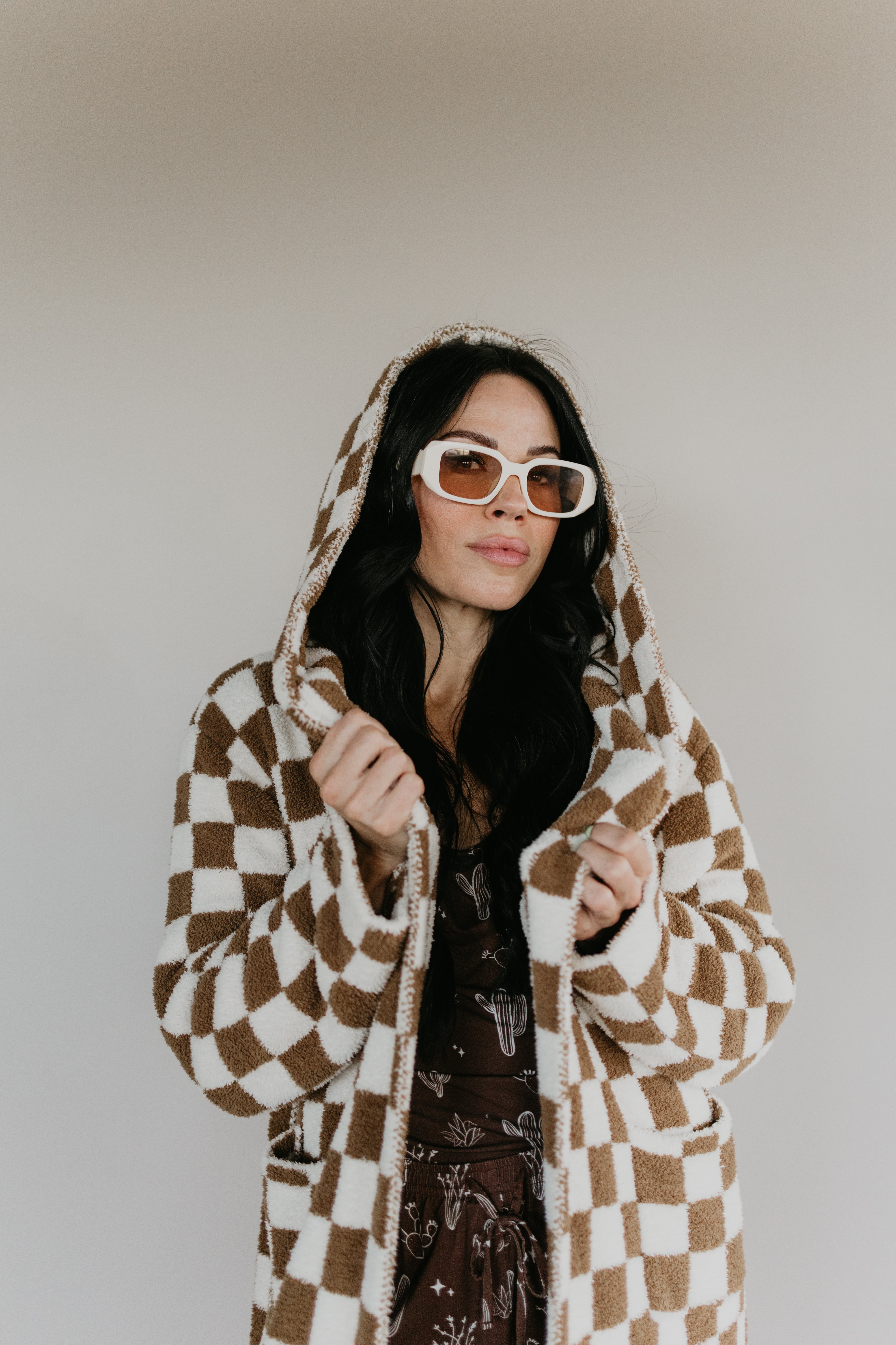 Adult Hooded Robe | Minty x ff Wild West robe forever french baby