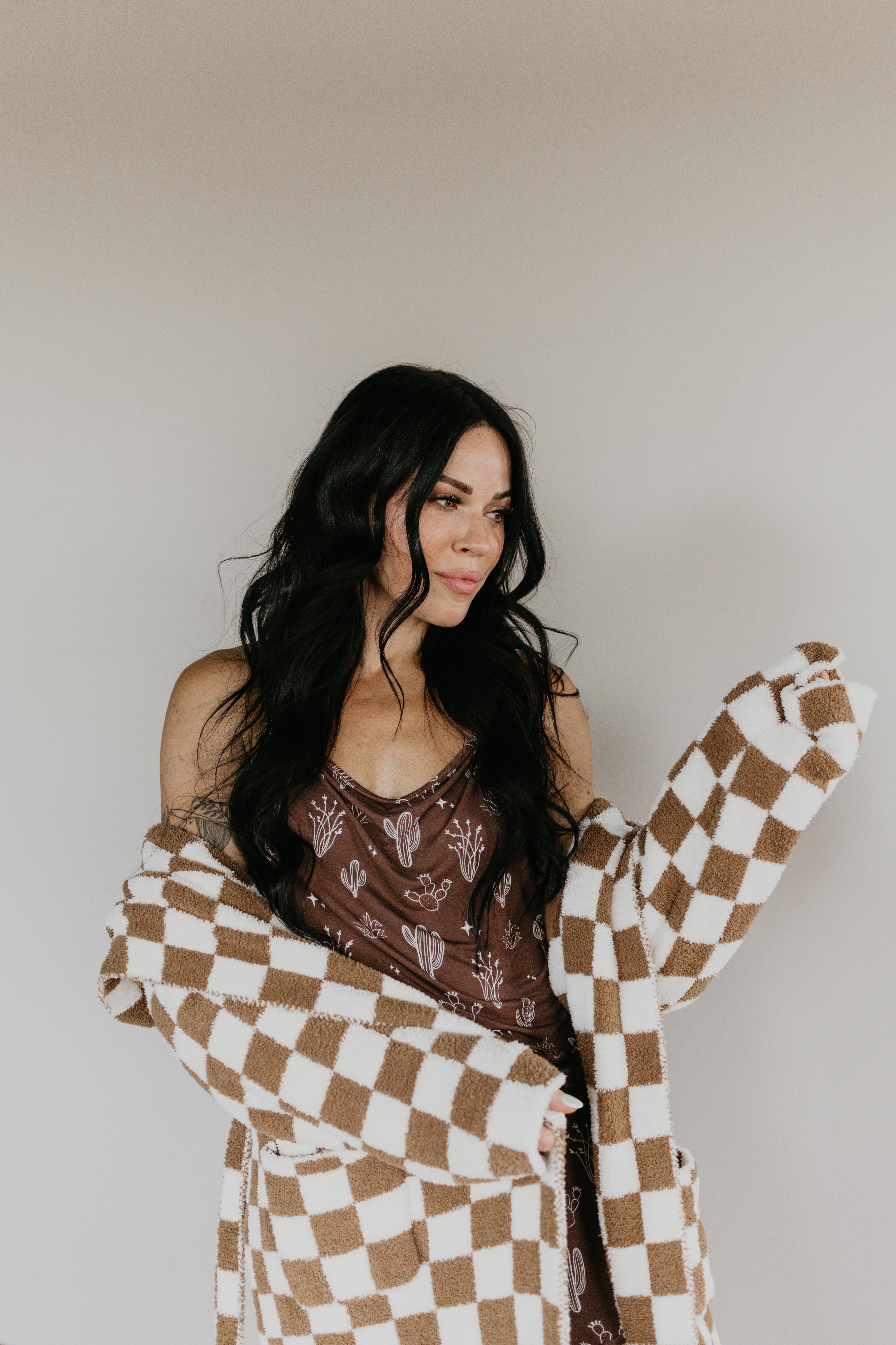 Adult Hooded Robe | Minty x ff Wild West robe forever french baby