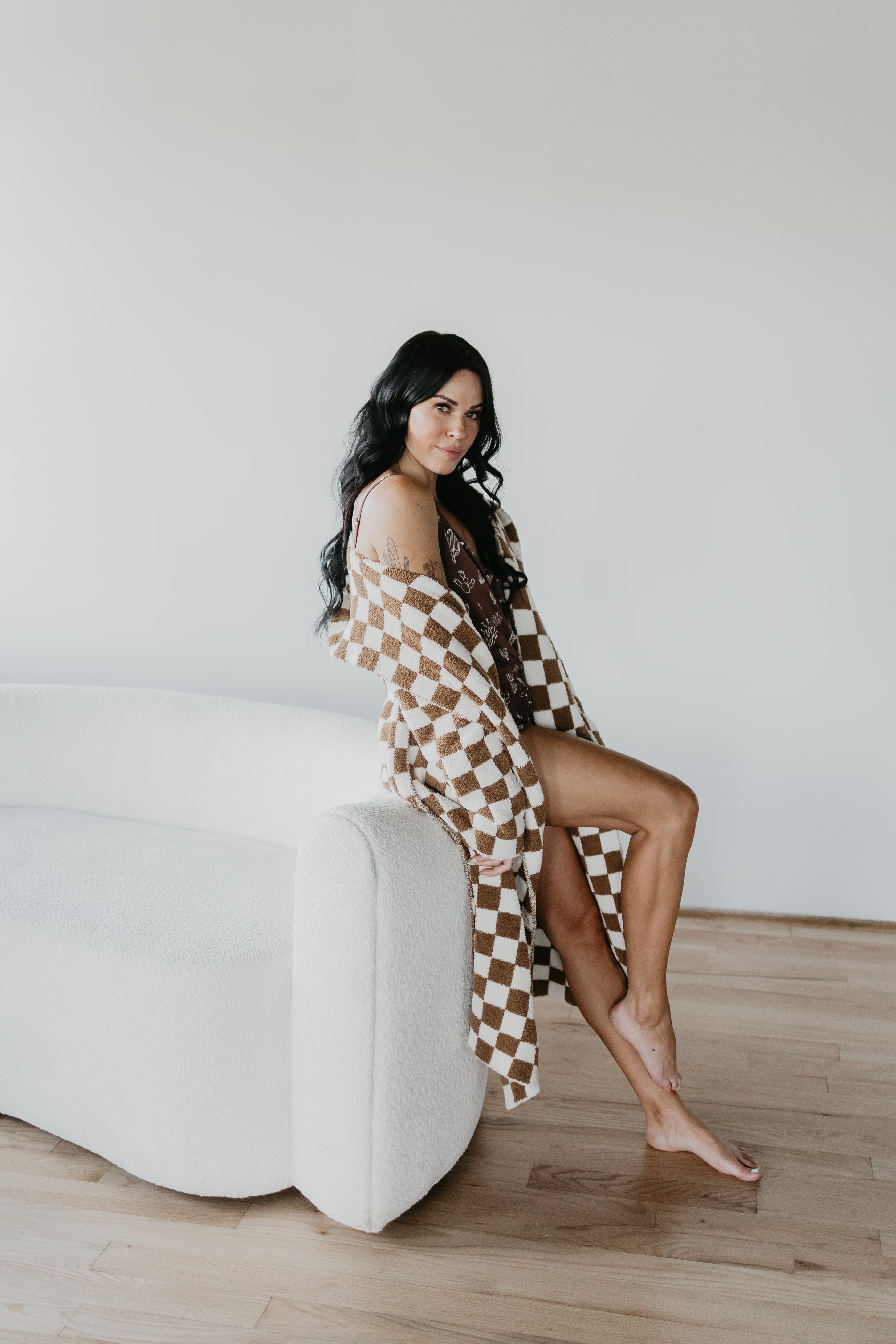 Adult Hooded Robe | Minty x ff Wild West robe forever french baby