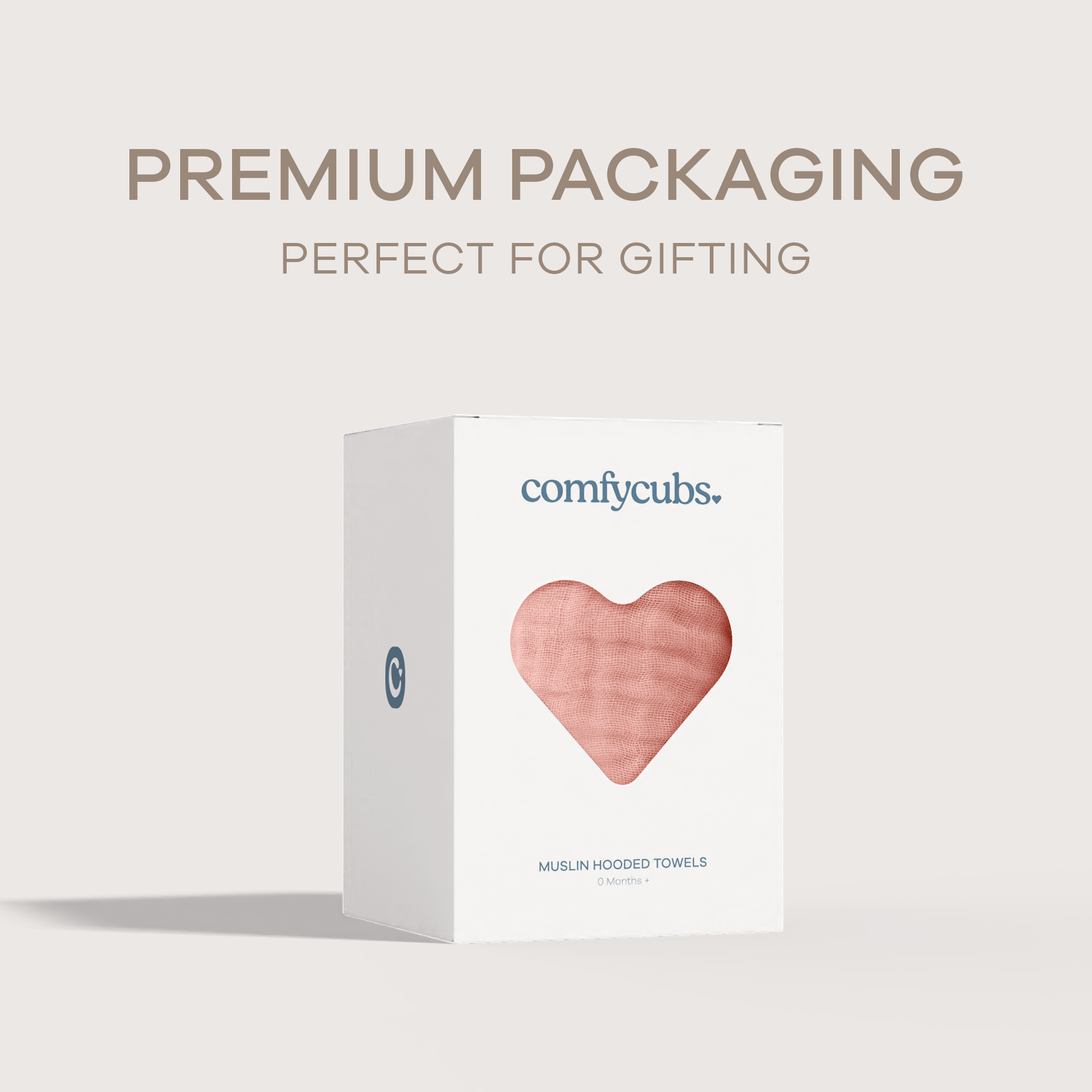 Baby Hooded Towels in Bold Blush