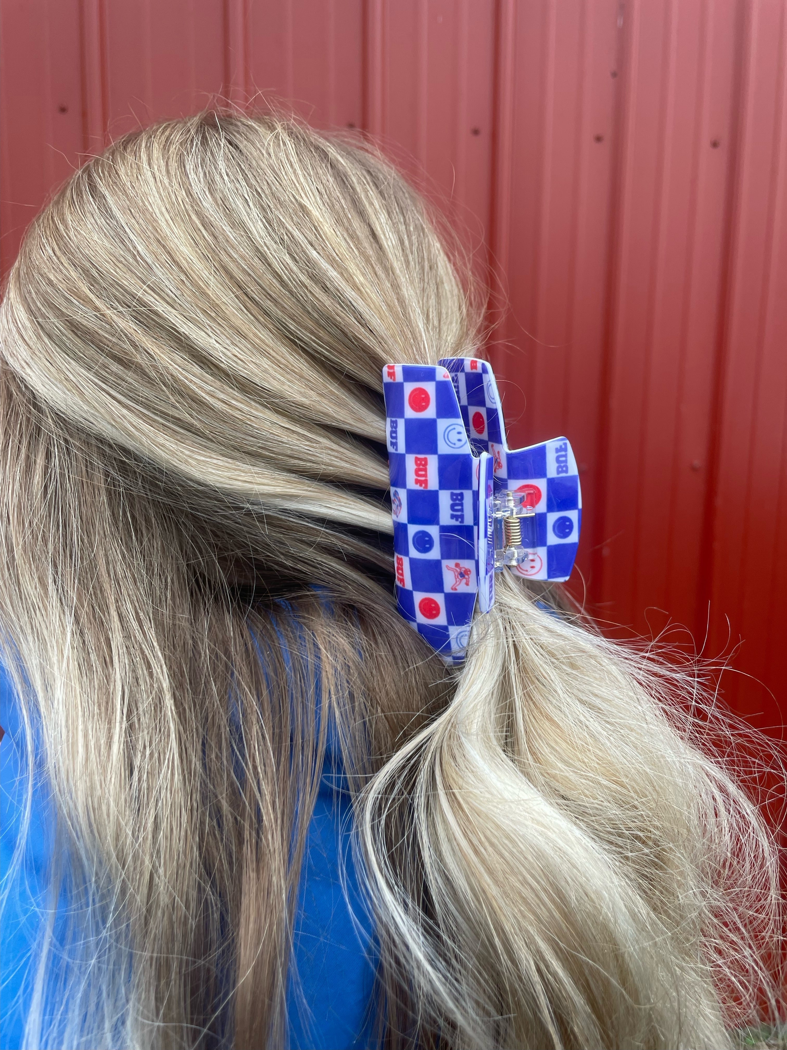 Buffalove Check Hair Clip Hair clip doodle & jack