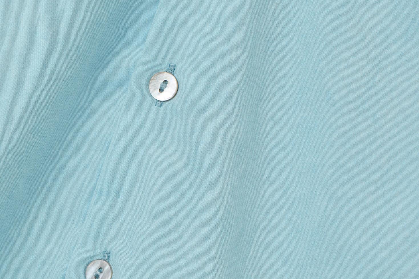 Baby LS Organic Cotton Woven Peter Pan Collared Shirt - Sky Blue