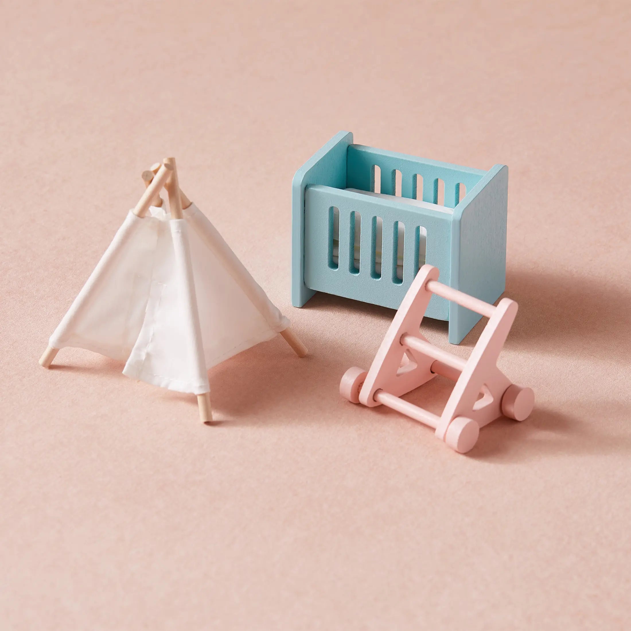 Tiny Land® Love Dollhouse with 30 Furniture Dollhouse Tiny Land