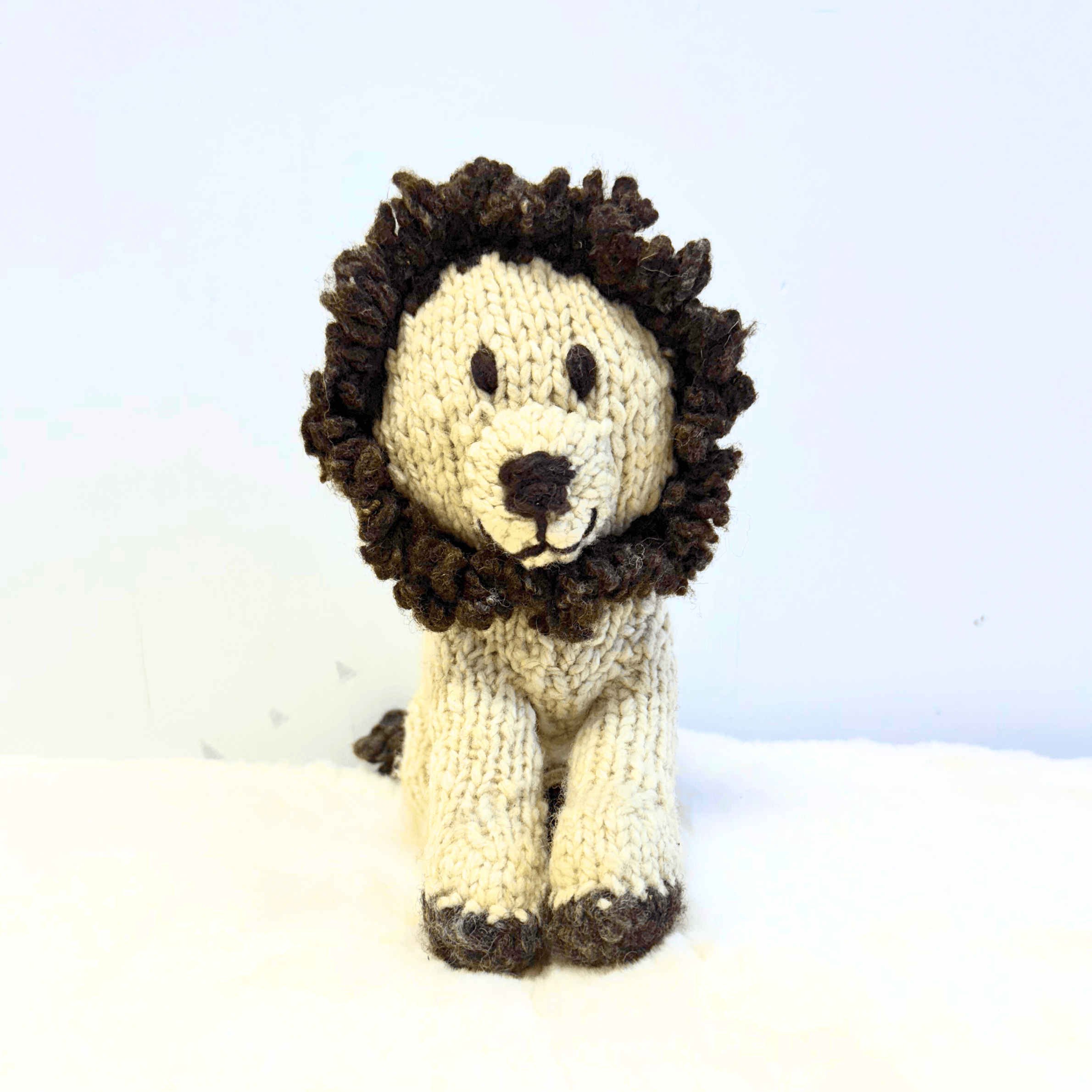 Wool Knit Buddy | Chester the Lion