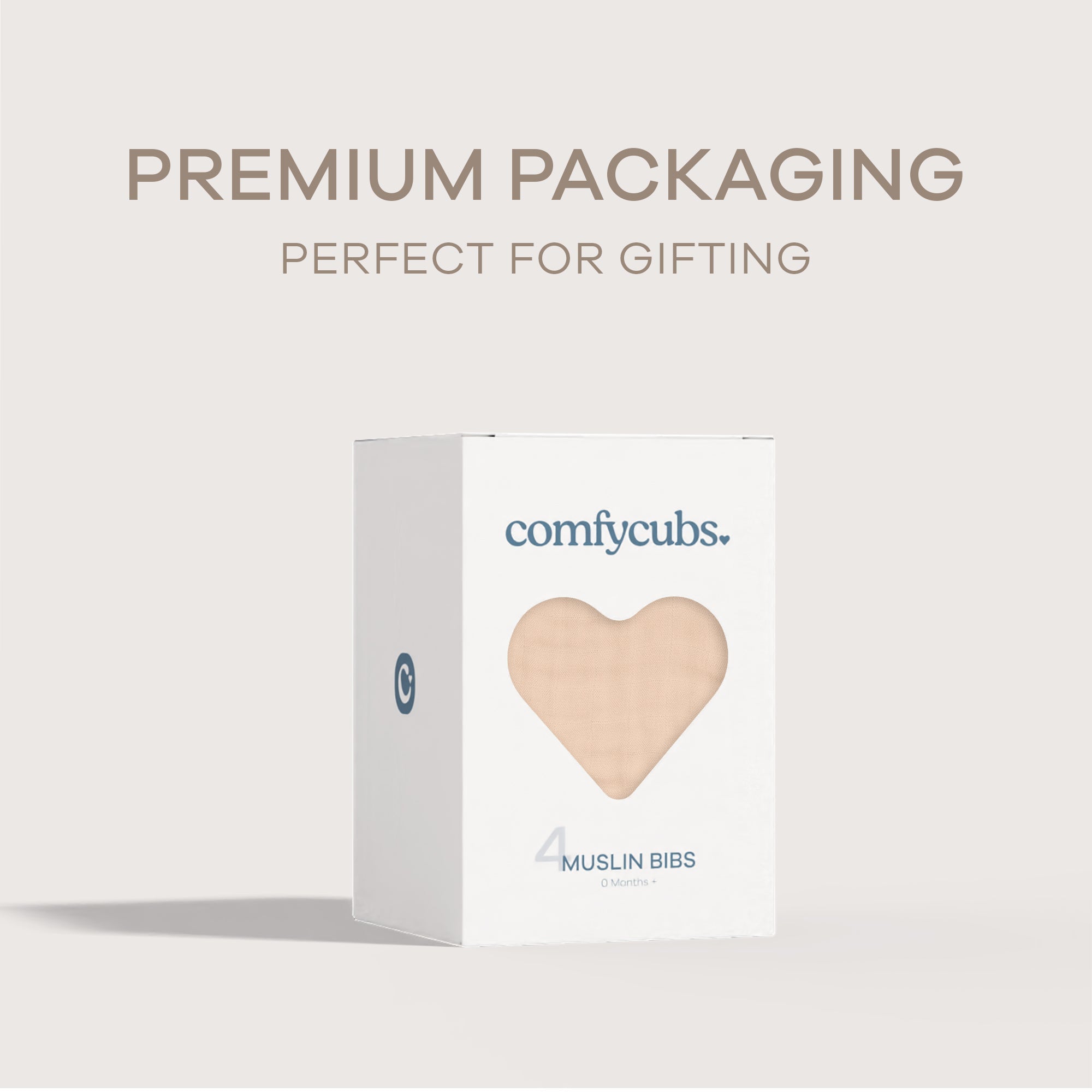 Muslin Bibs in Blush