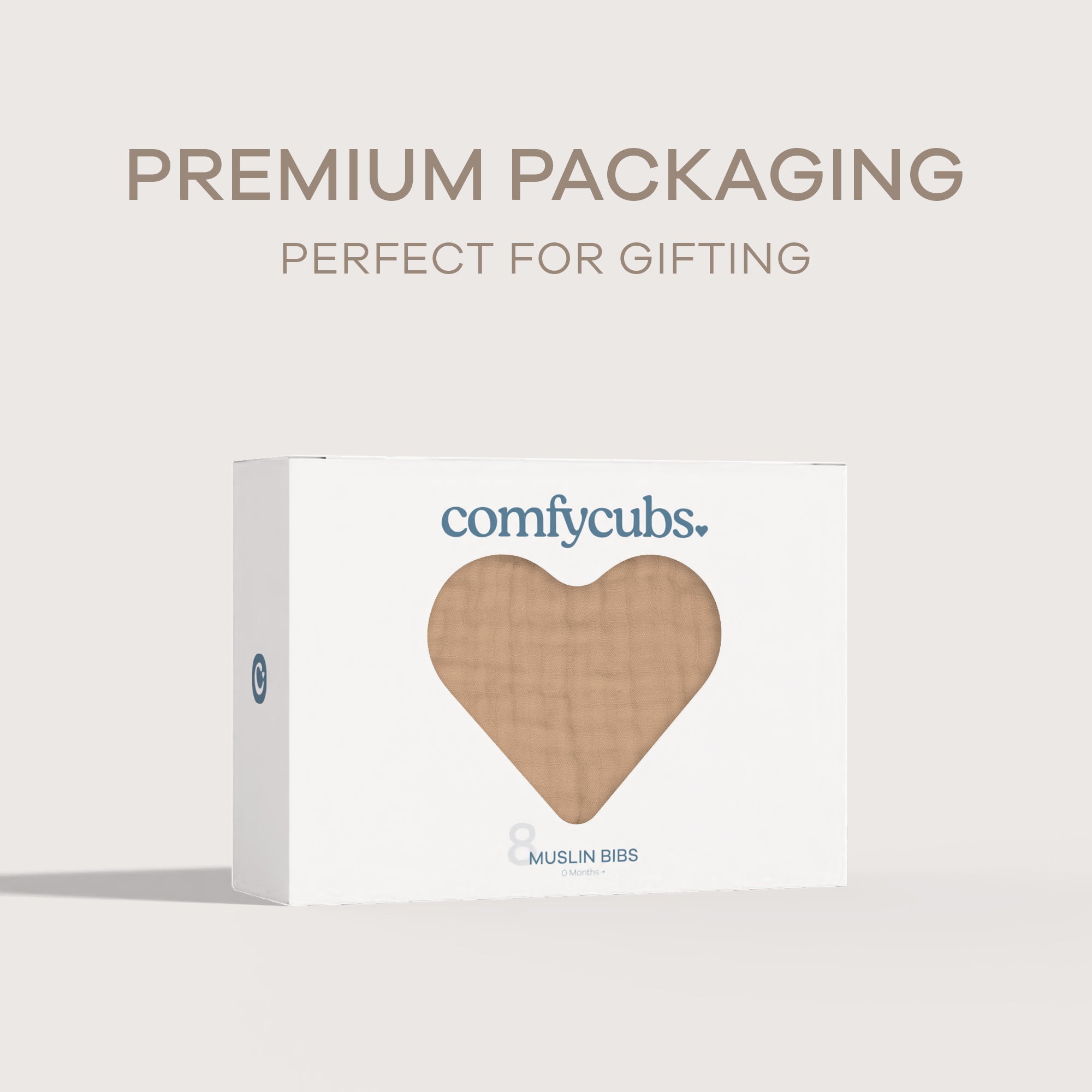 Muslin Bibs in Cedar