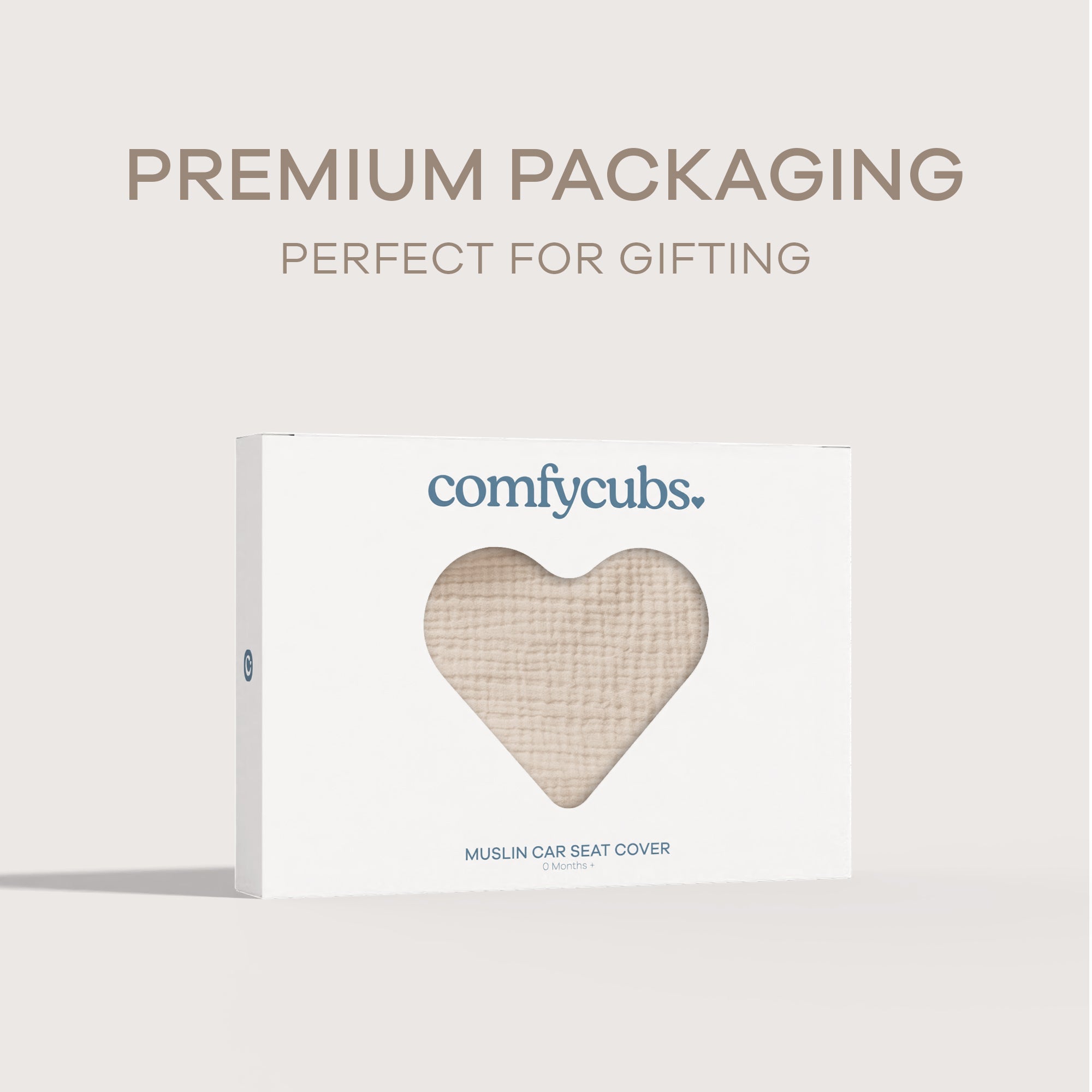 Baby Car Seat Cover in Sand