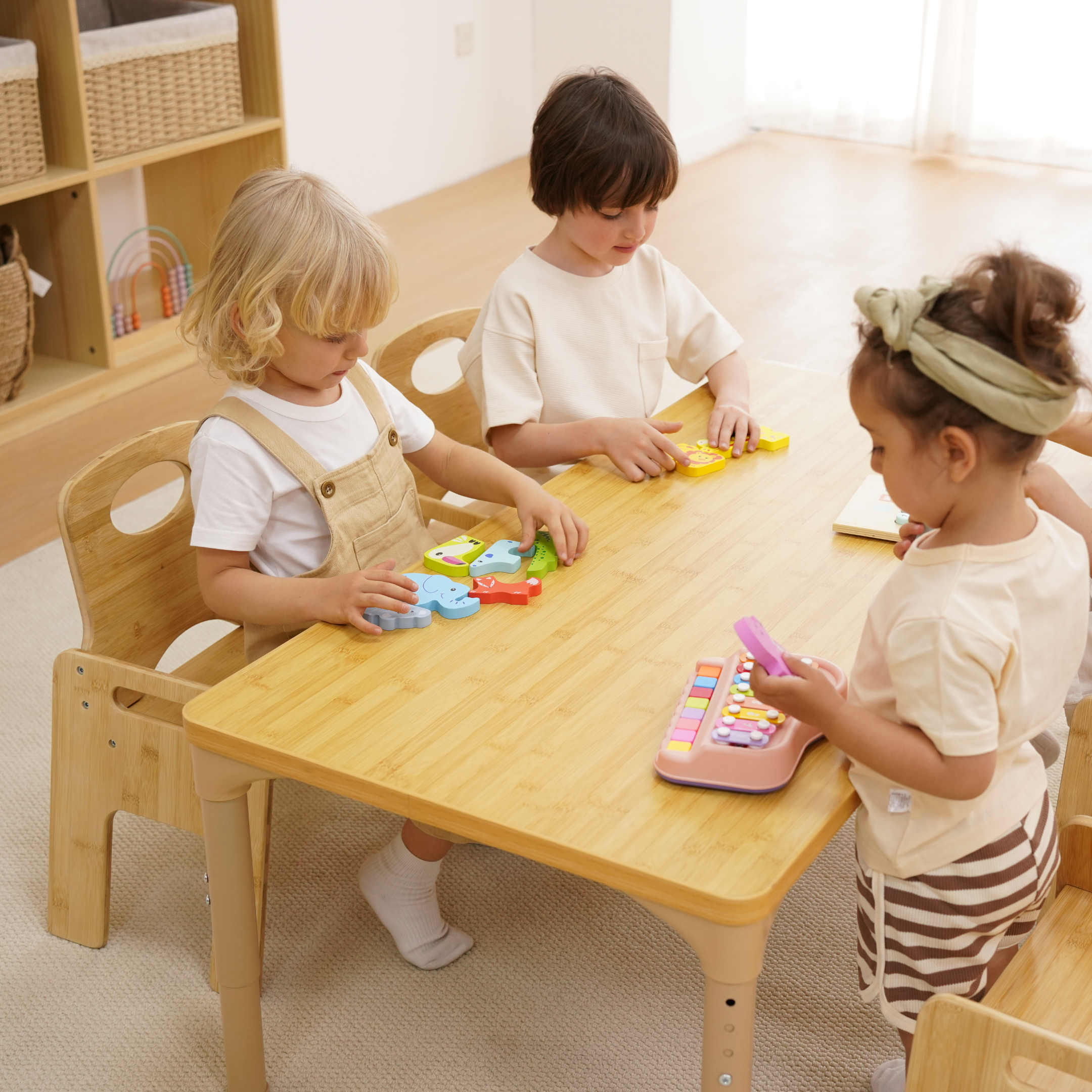 Adrian | Adjustable Toddler Table & Chair Set