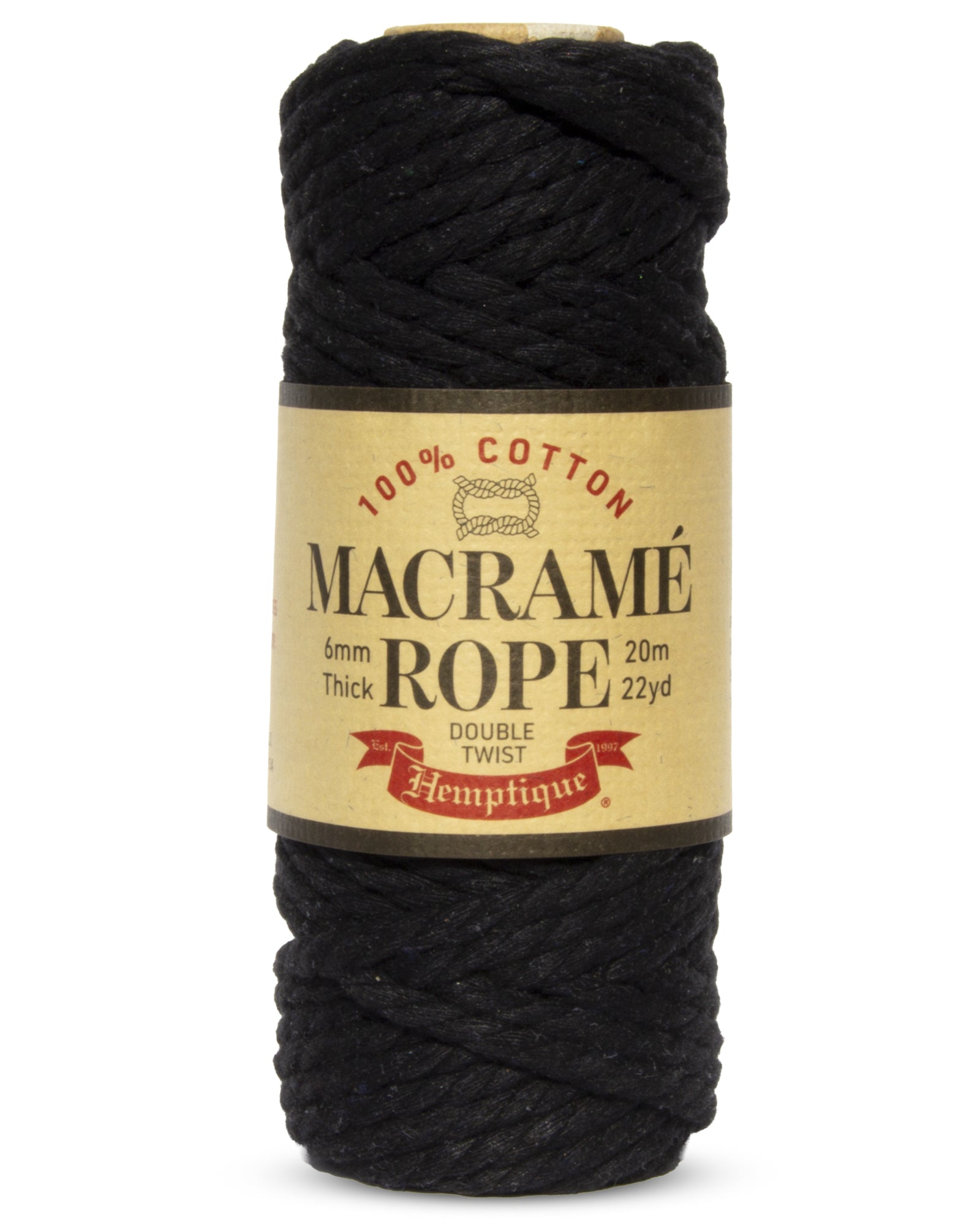 Double Twist Egyptian Cotton Macramé Rope