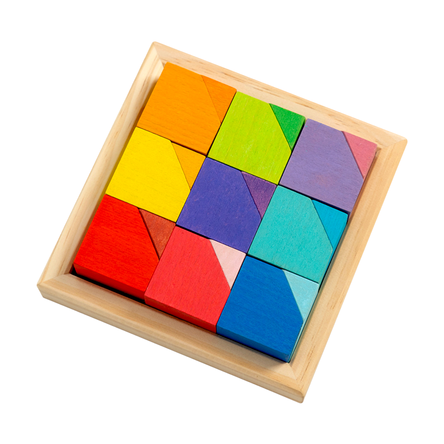**Pre-order (Ships in 2-3 Weeks)**18-Piece Wooden Cornerstone Building Block Set