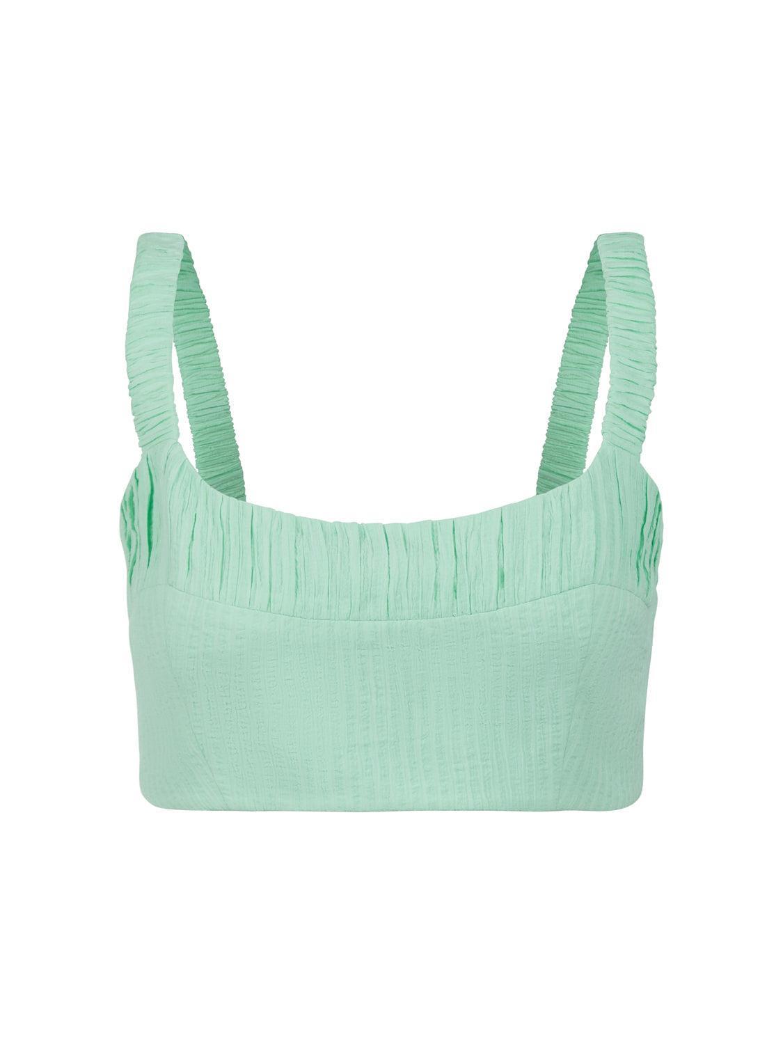Oversized Twin Set Shirt - Mint Green