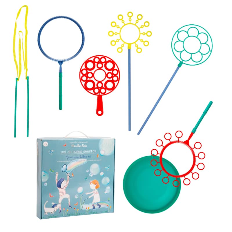 Assorted Giant Soap Bubble Makers - Recreational Activity - Moulin Roty