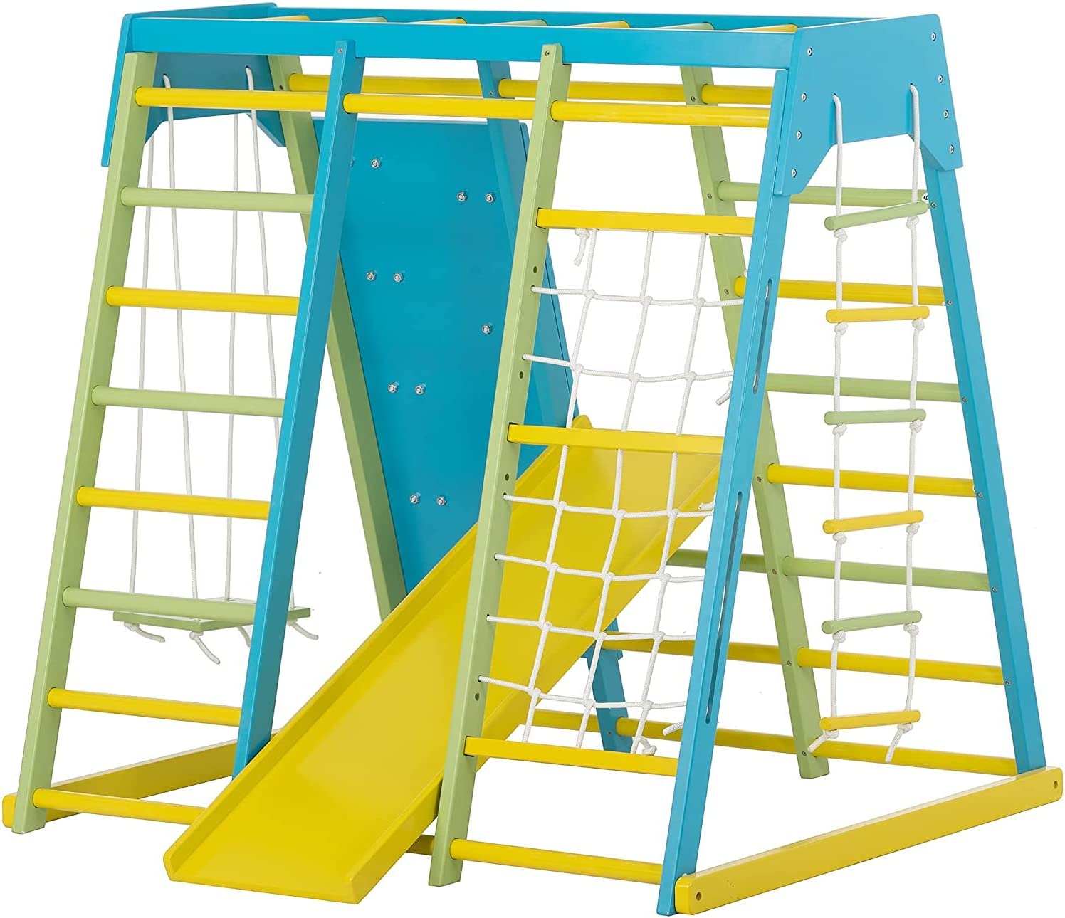 Magnolia - Real Wood 7-in-1 Playset Indoor Avenlur.com