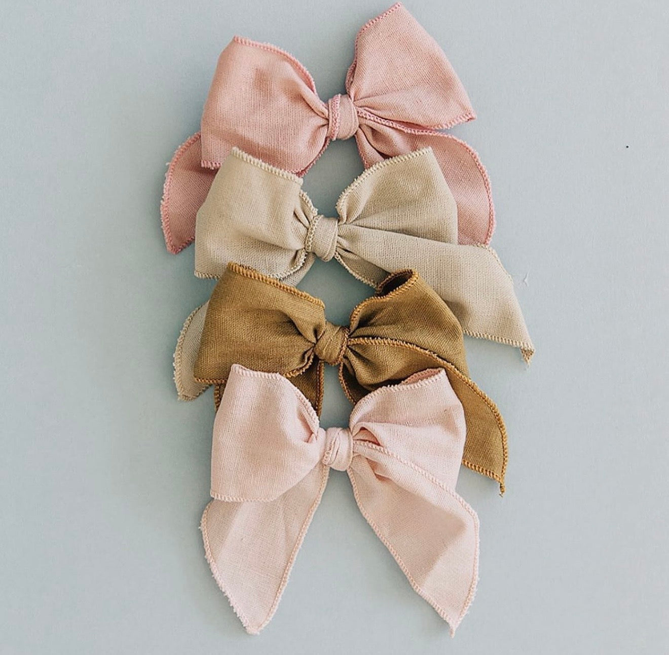 Oversized Mustard Bow