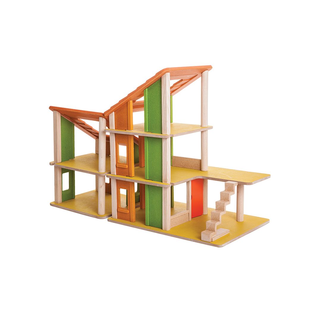 Chalet Dollhouse Without Furniture