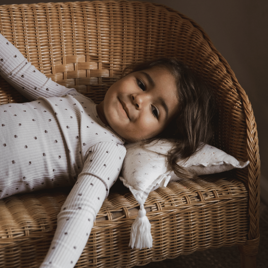 The Printed Long Sleeve Tee - Acorn