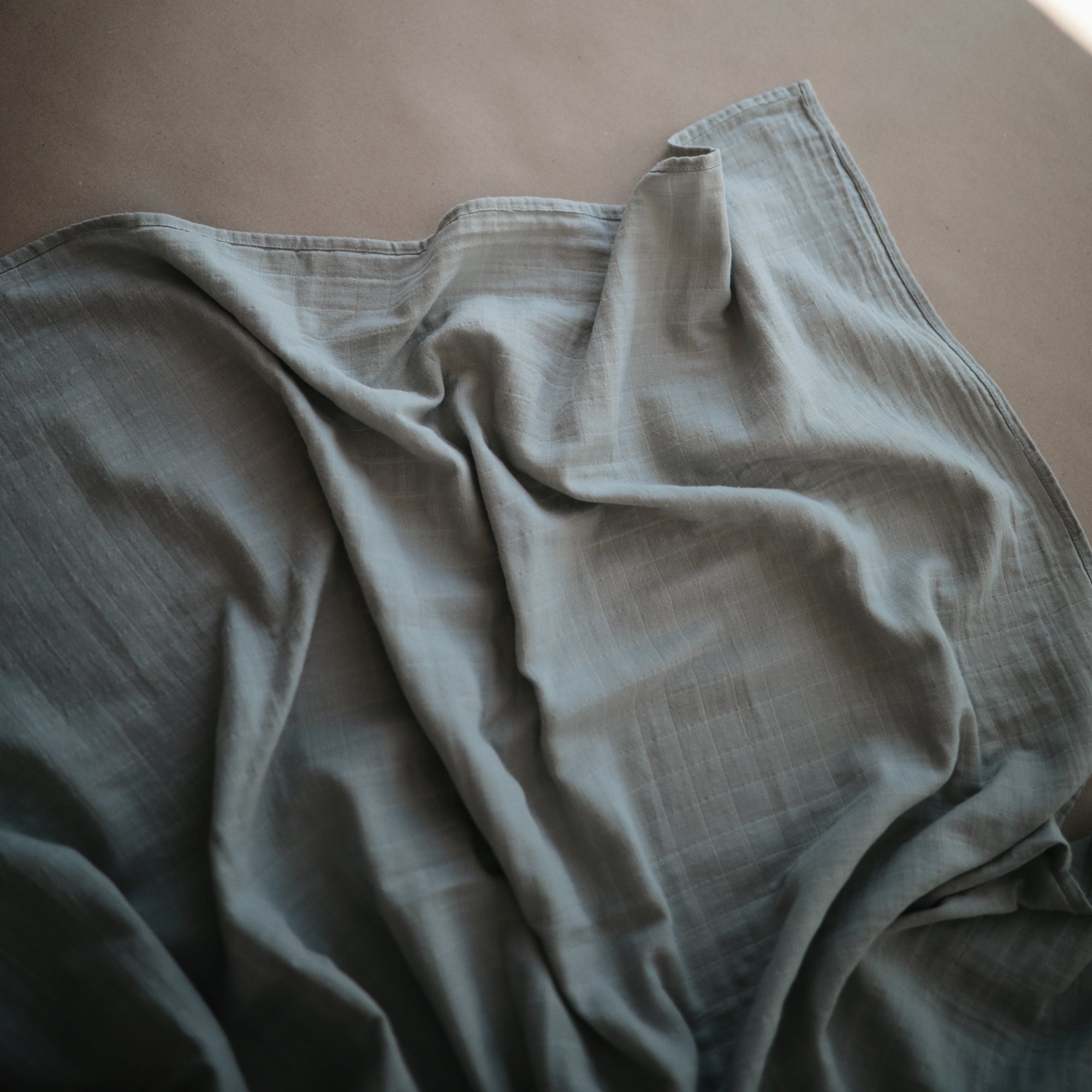 Organic Cotton Muslin Swaddle Blanket Swaddle Mushie