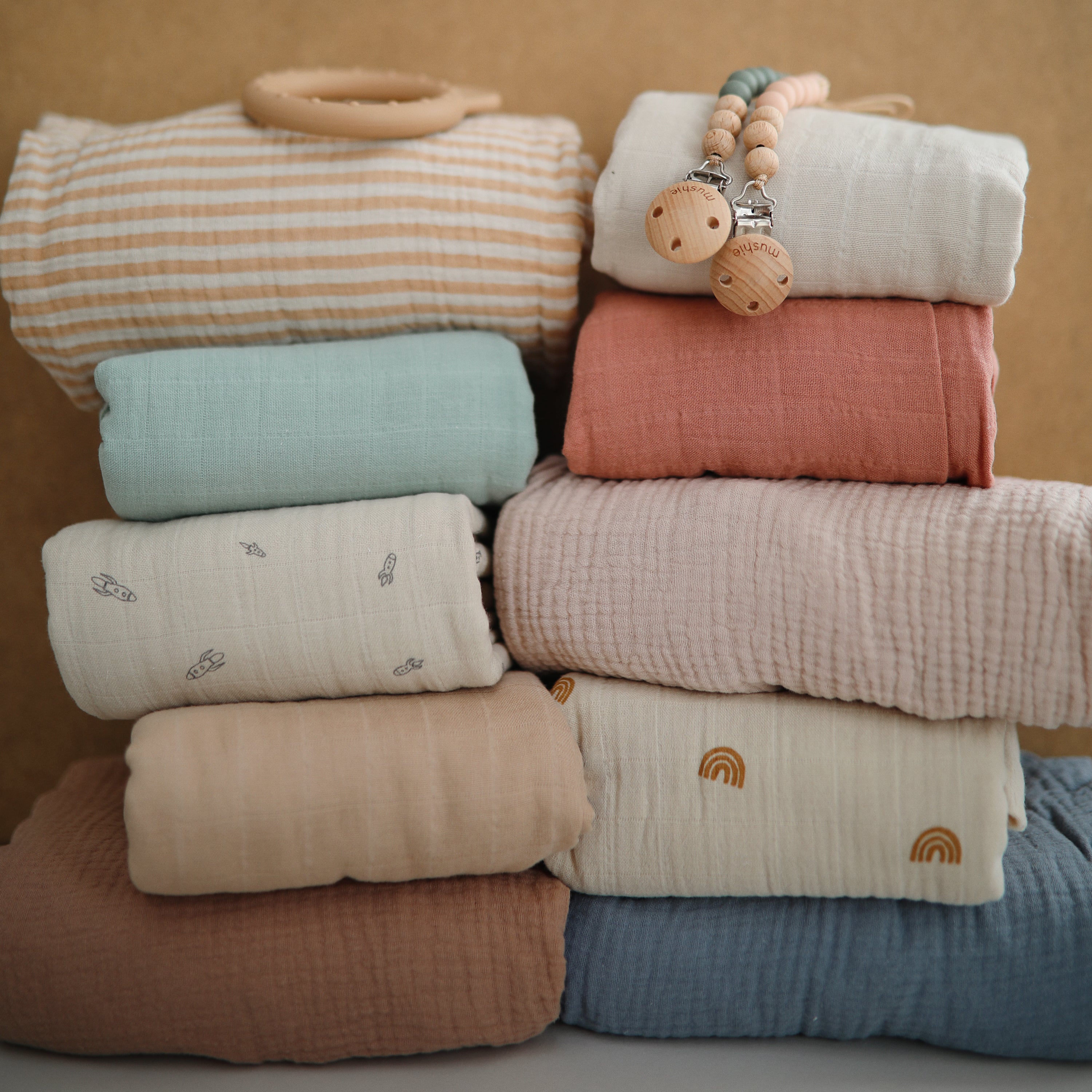 Extra Soft Bassinet Muslin Crib Sheet crib sheets Mushie