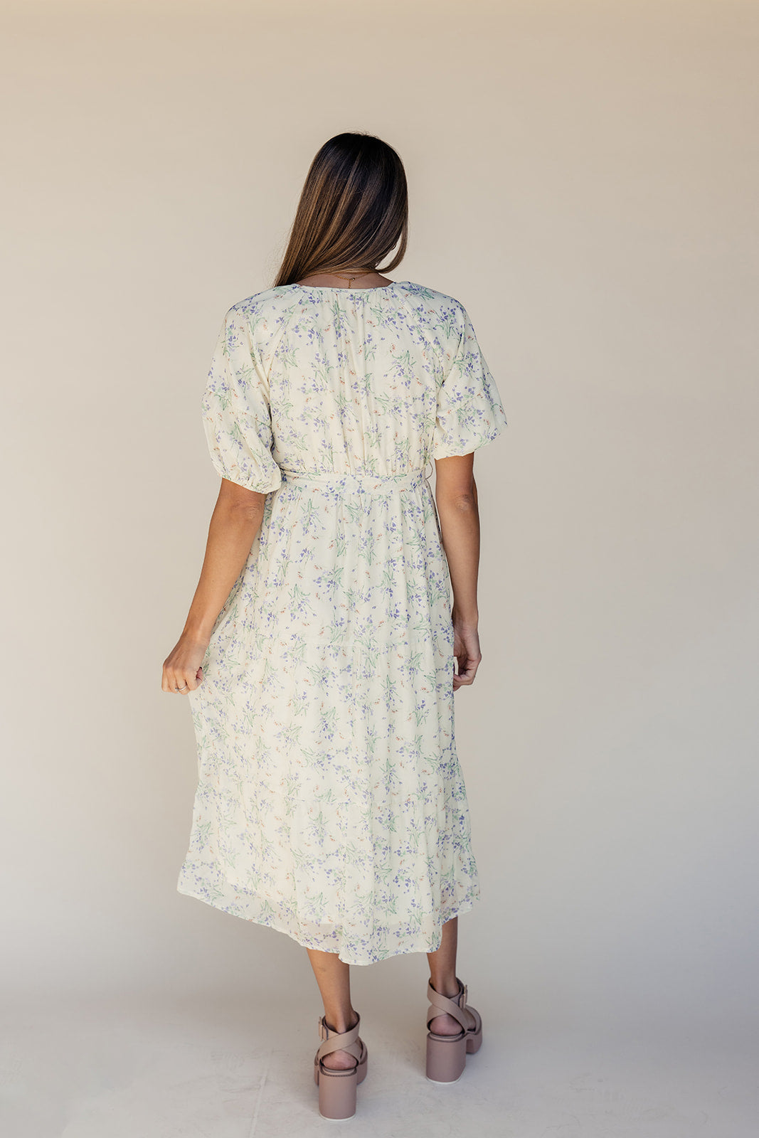 Diane Floral Tie Dress