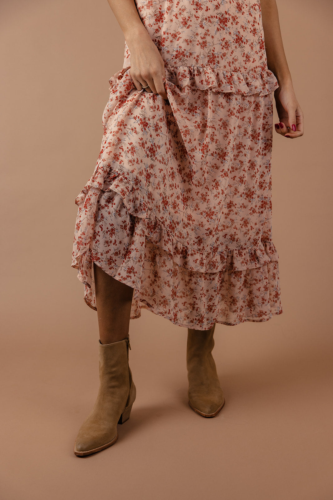 Celeste Ruffle Maxi