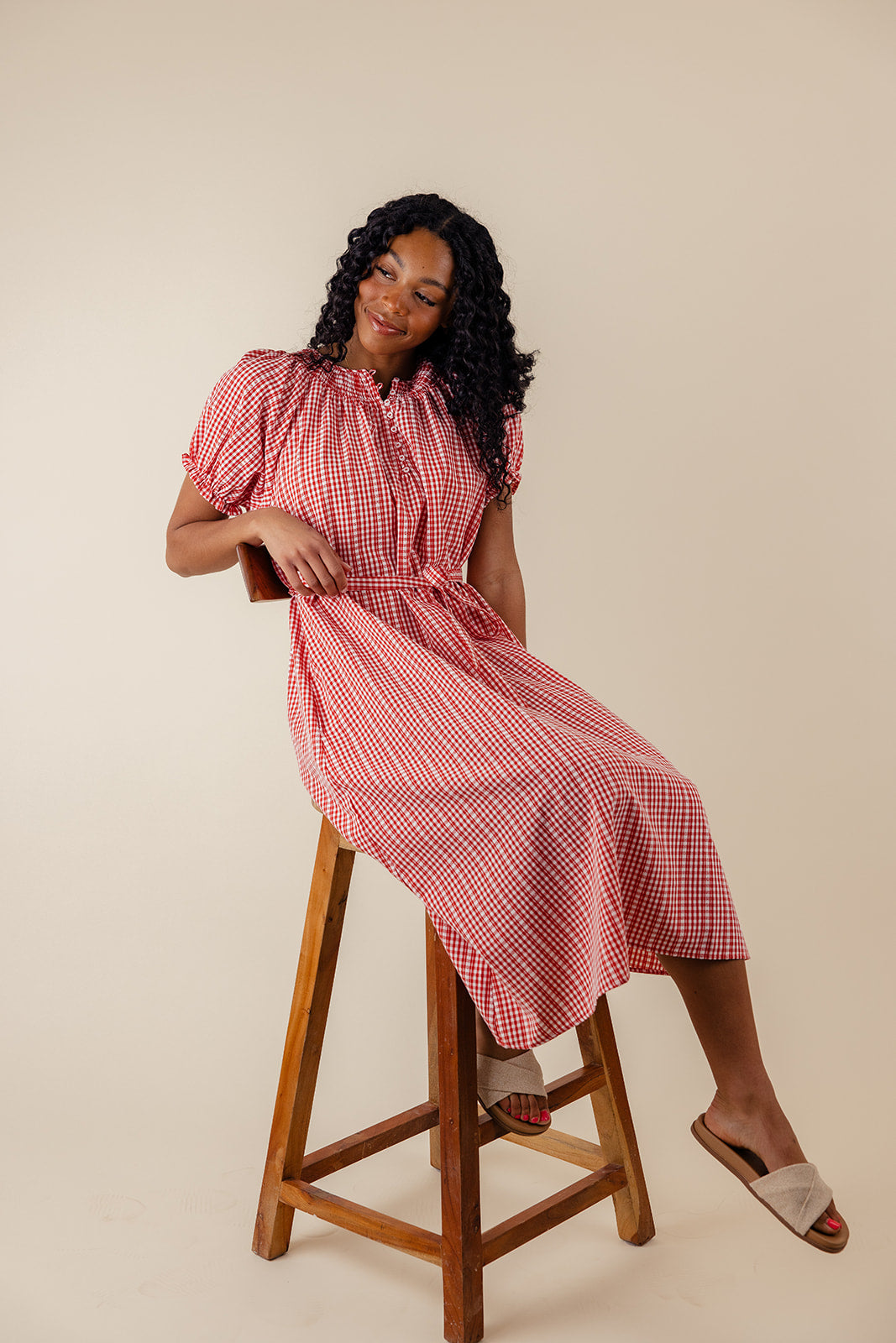 Once In A Lifetime Button Dress