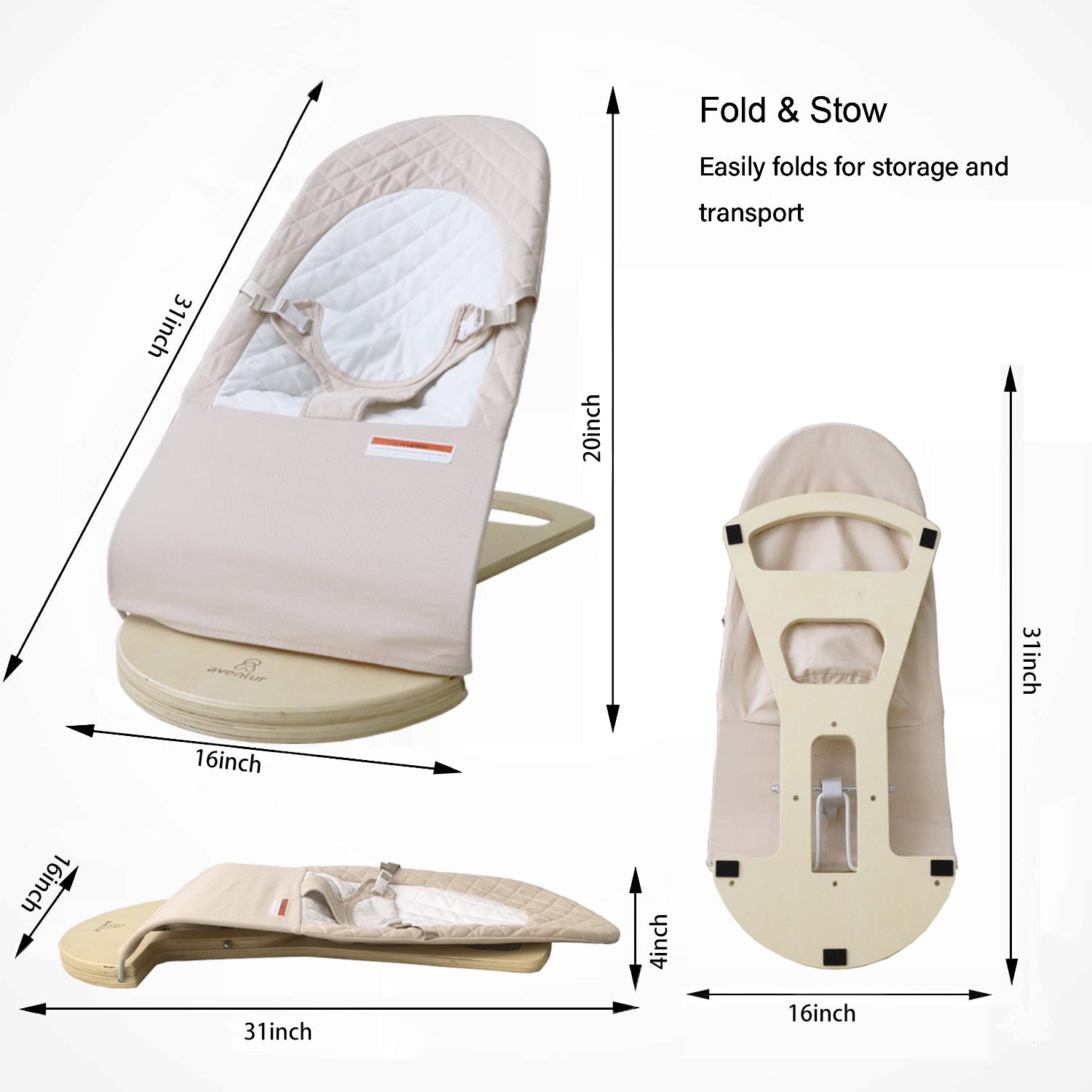 Fir | Baby Bouncer | Foldable
