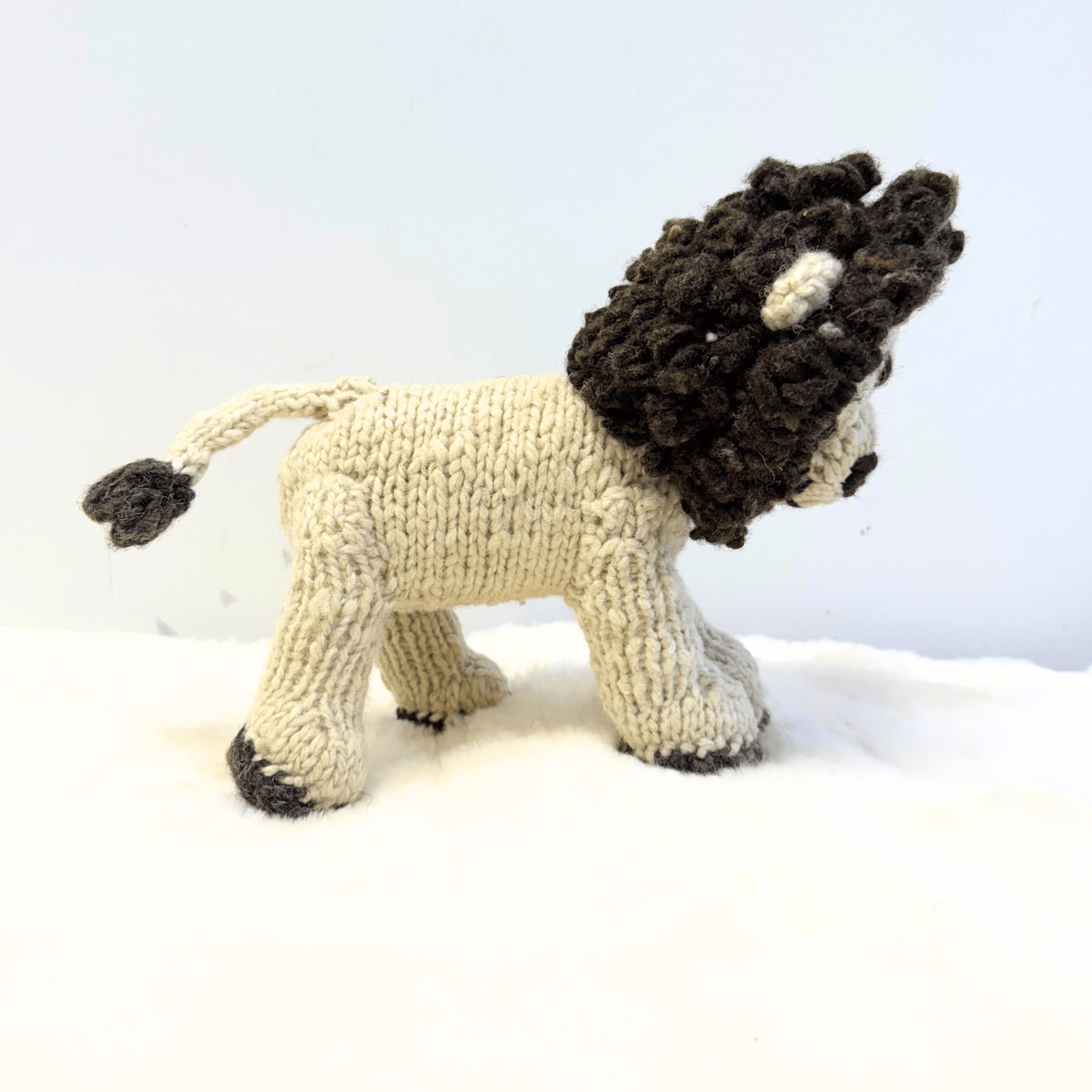 Wool Knit Buddy | Chester the Lion