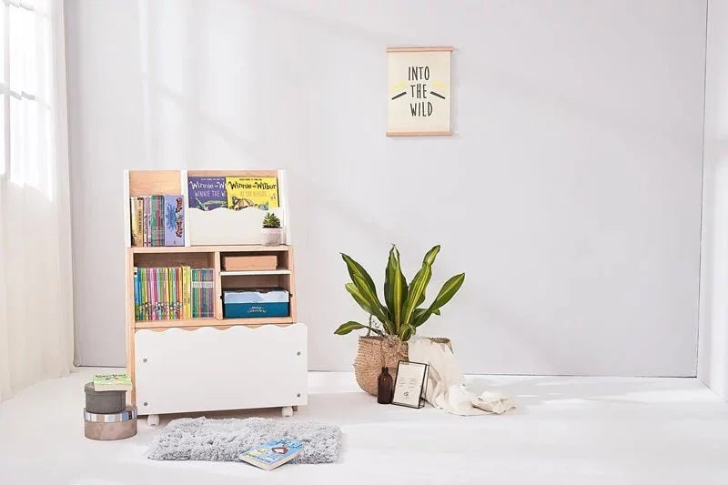 Calla Lid Toy Storage Cabinet - 2-in-1 Storage Box & Bench MesaSilla USA
