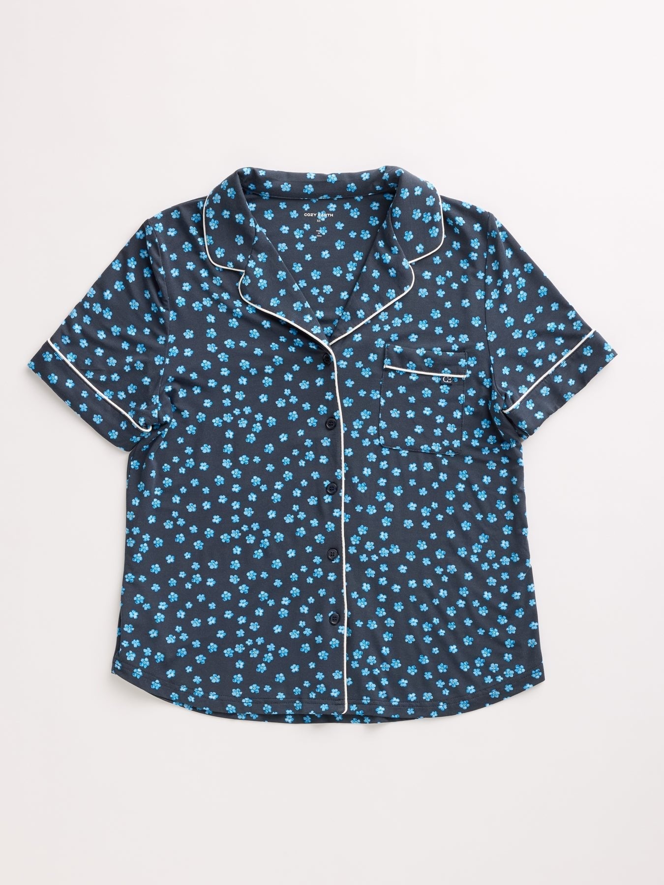 Women's Bamboo Stretch-Knit Short Sleeve & Pant Pajama Set