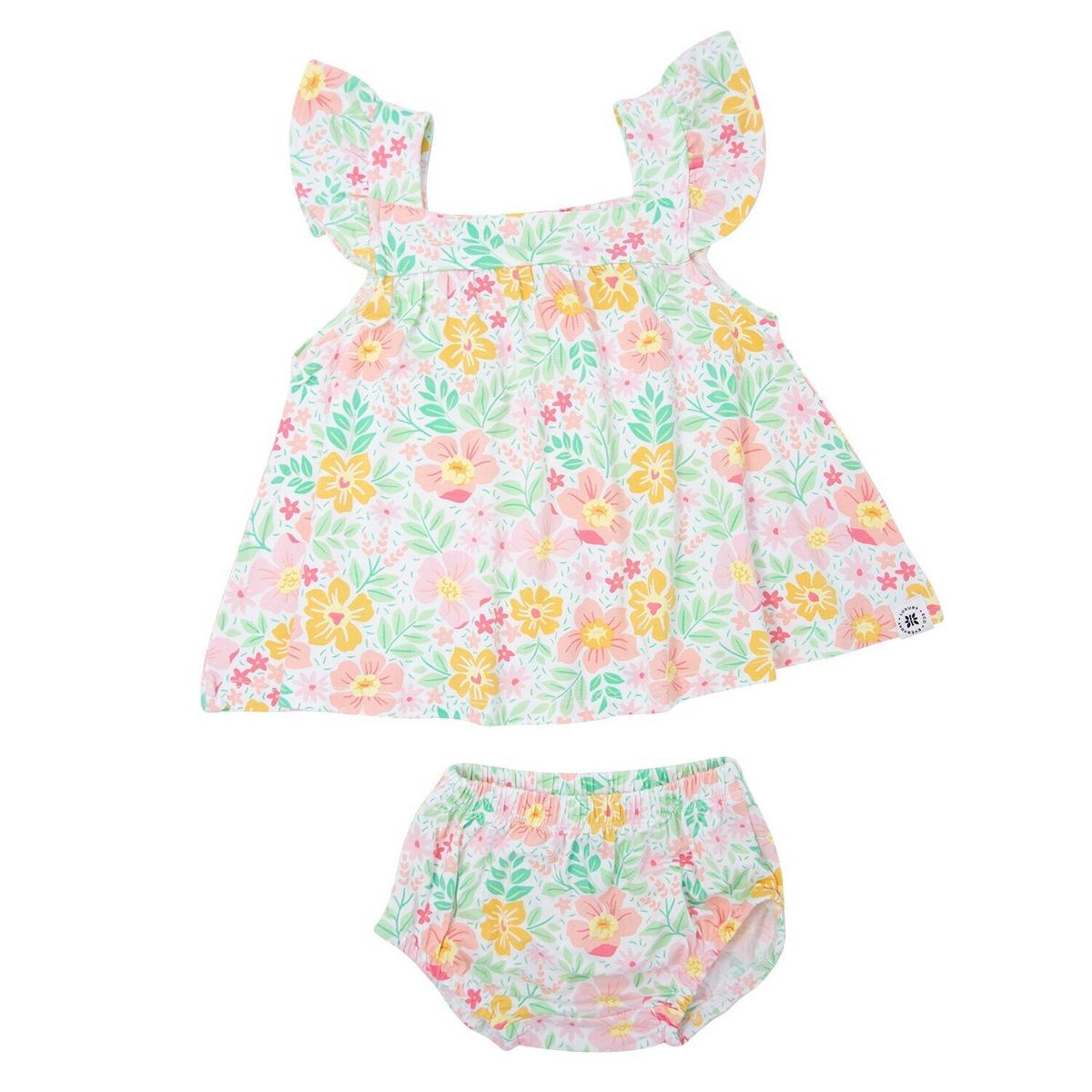 Ruffle Dress & Bloomer - Fantasy Flower