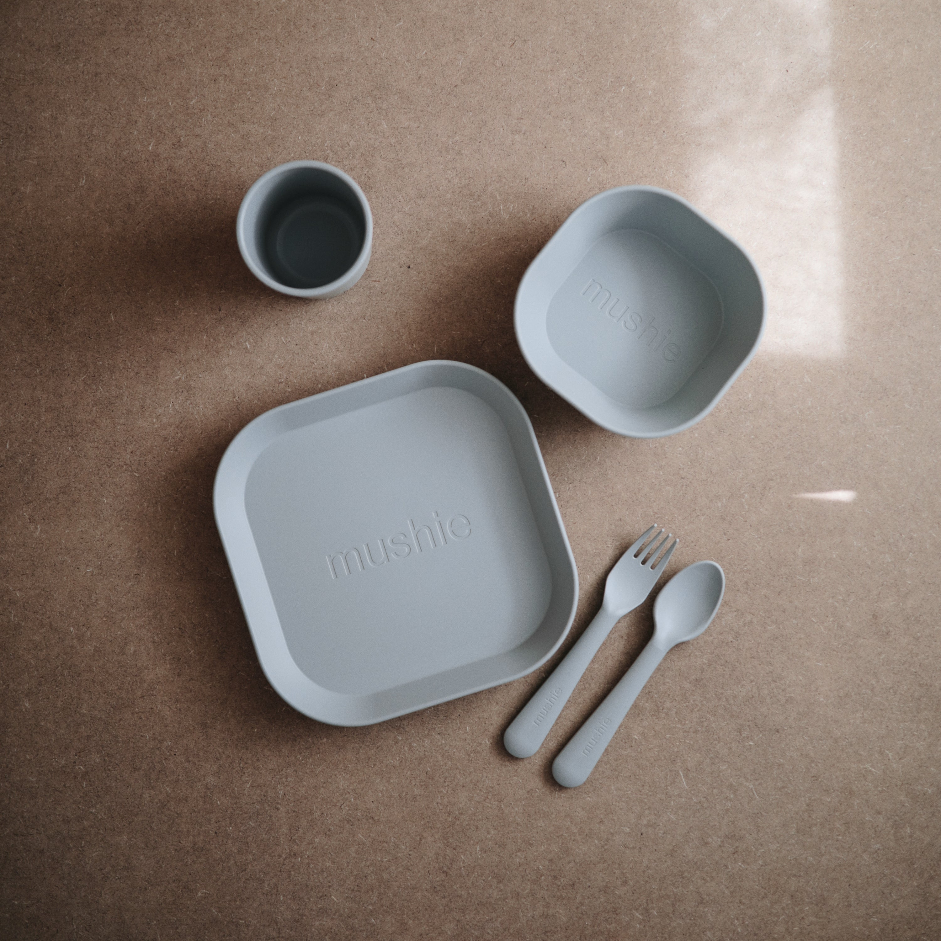 Square Dinnerware Bowl, Set of 2 Dinnerware Mushie