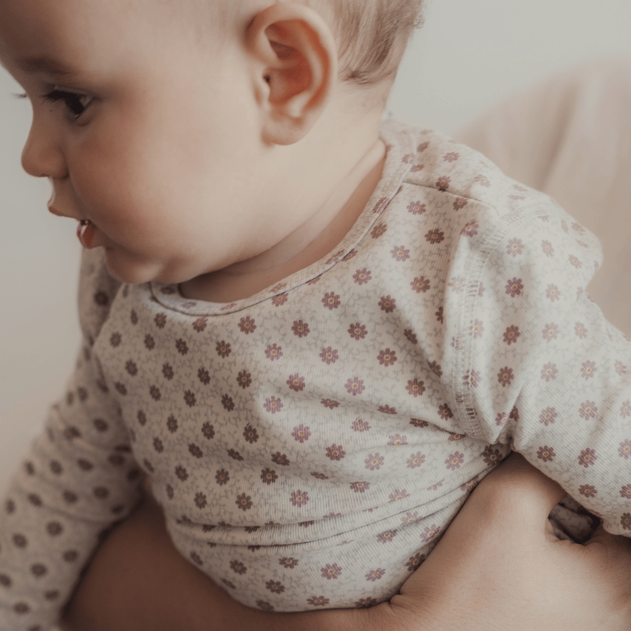 The Printed Pixie Bonnet - Emma Mauve