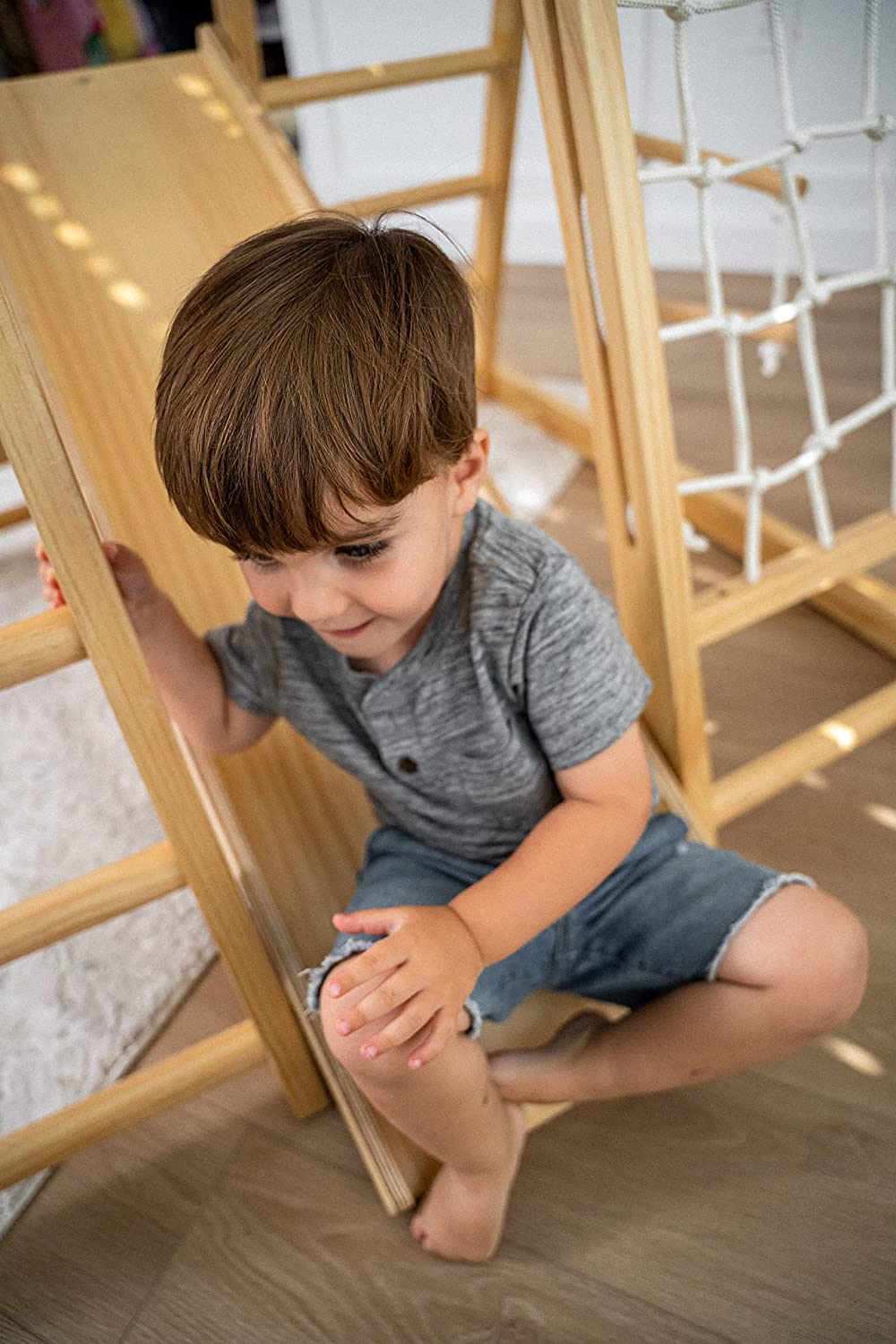 Magnolia - Real Wood 7-in-1 Playset Indoor Avenlur.com