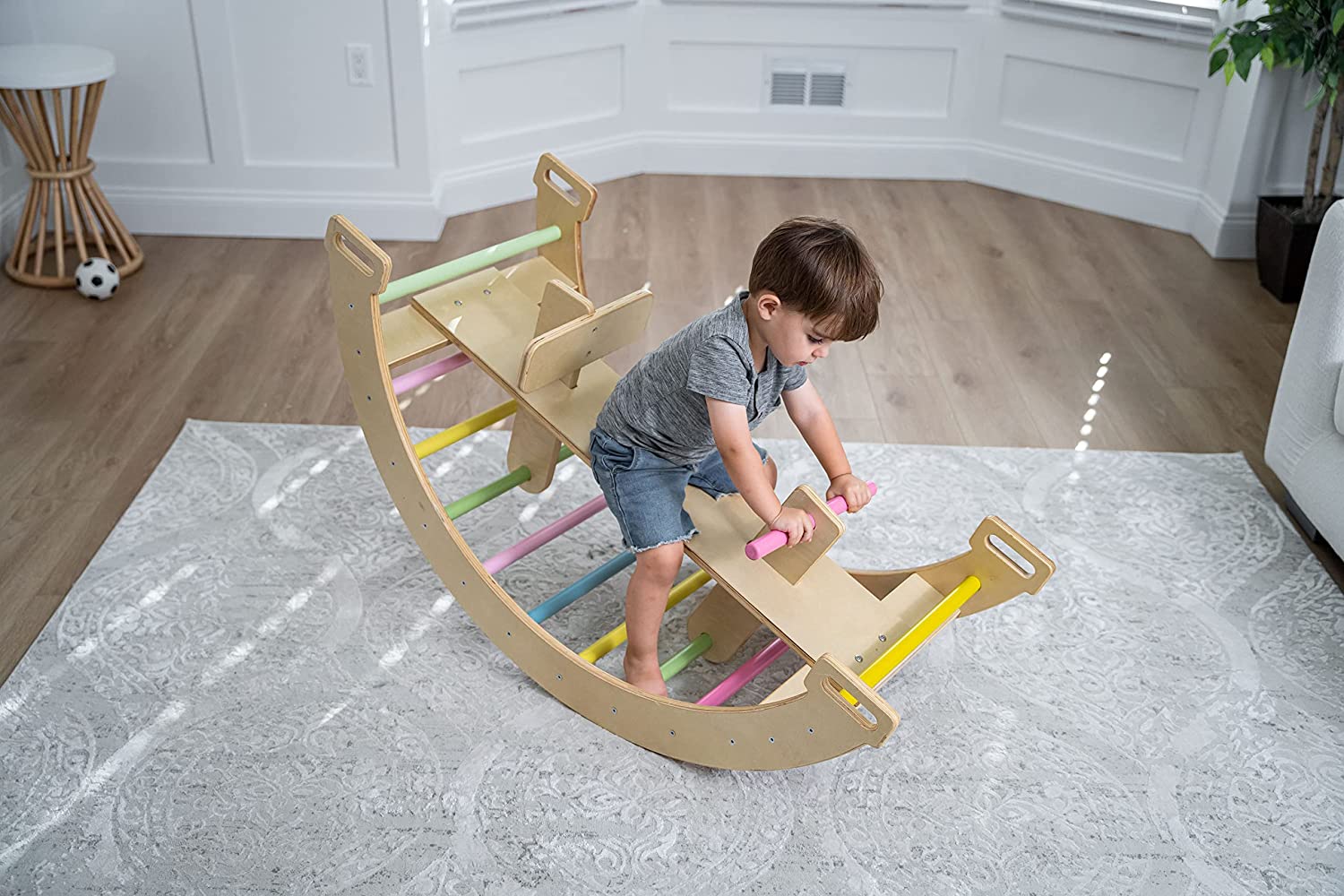 Bailis - Climbing Arch and Rocker Indoor Avenlur.com