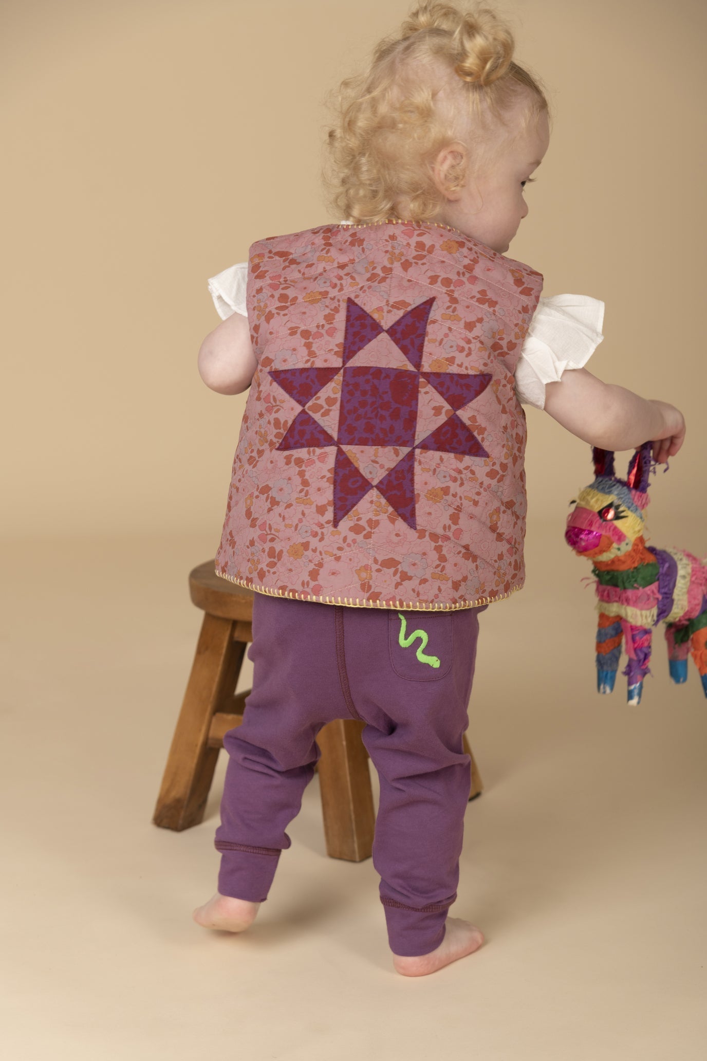 Baby Vest - Liberty Pink
