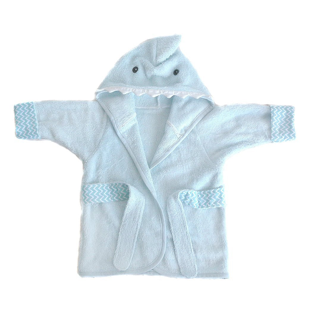 Shark Bamboo Terry Baby Robe