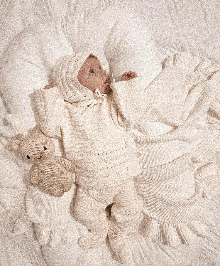 Bring Me Home Chunky Knit Bundle - Cream  Luna + Luca