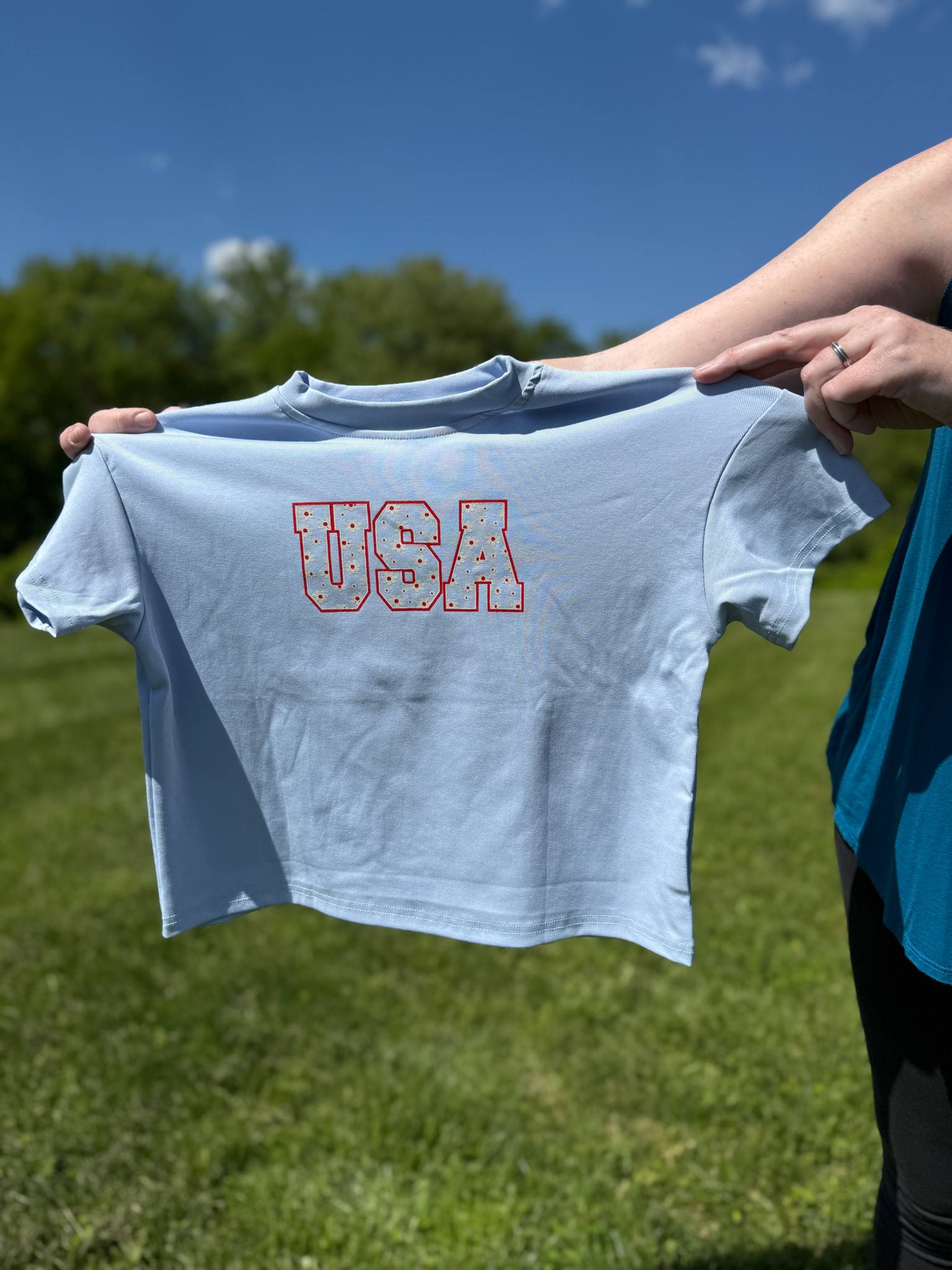 USA Daisy Oversized T-Shirt