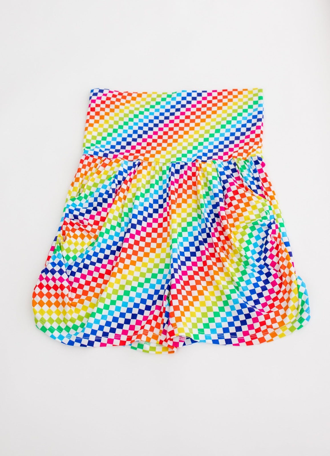 Checkerboard Women's Lounge Shorts
