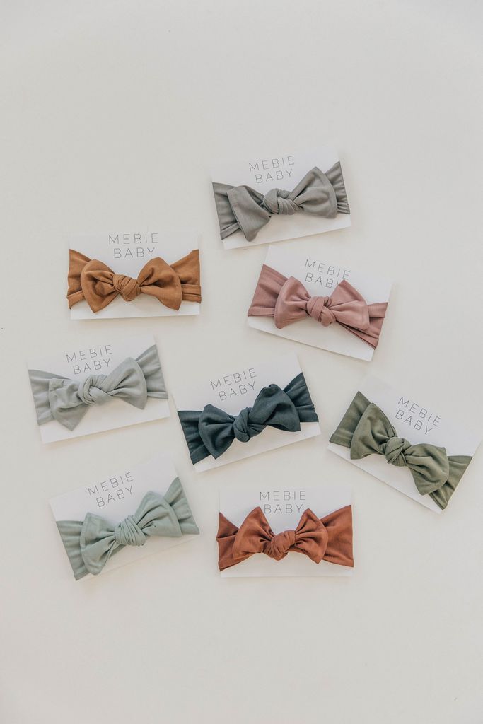 Rust Bamboo Head Wrap Mebie Baby