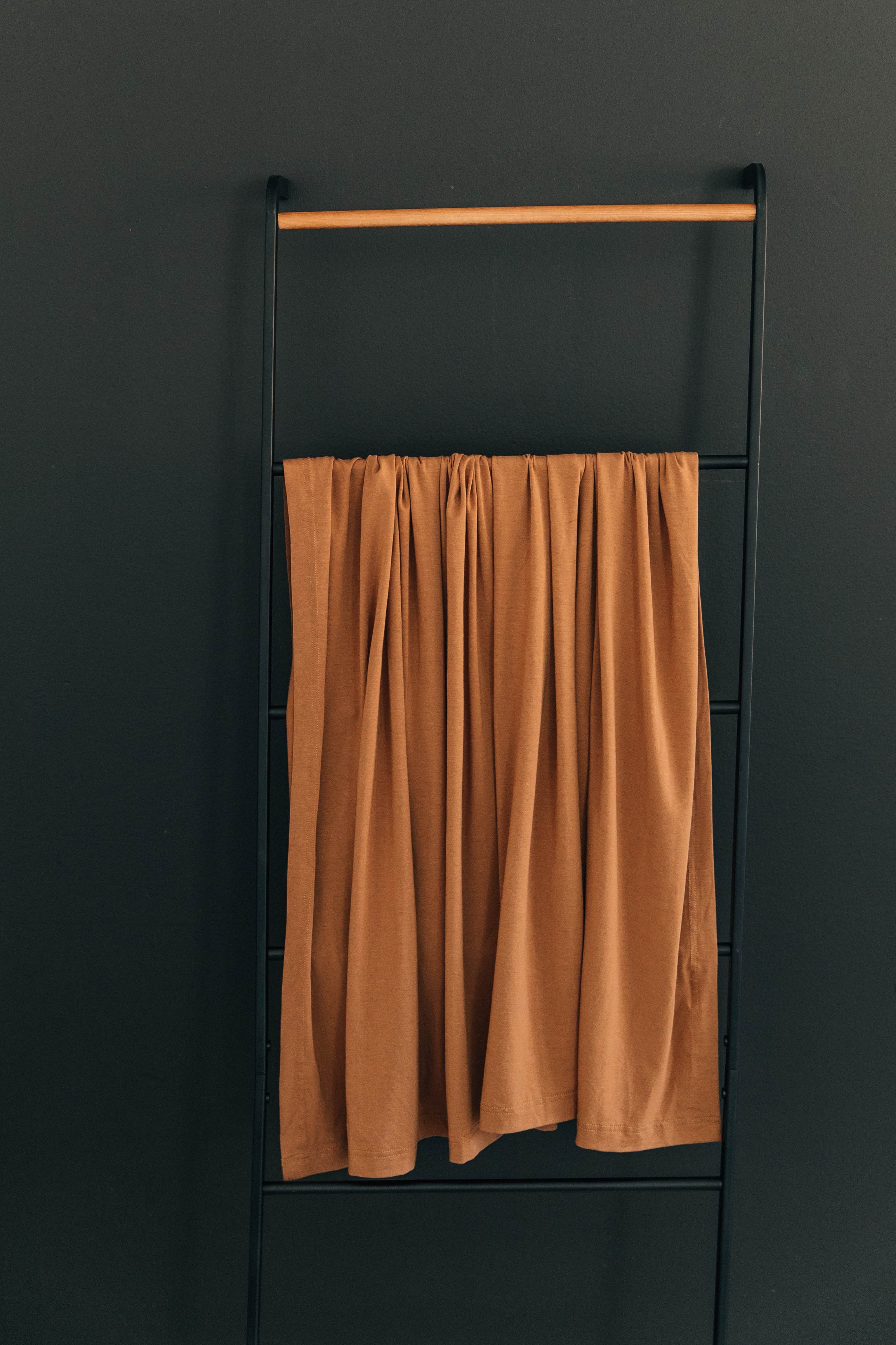 Mustard Bamboo Stretch Swaddle Mebie Baby