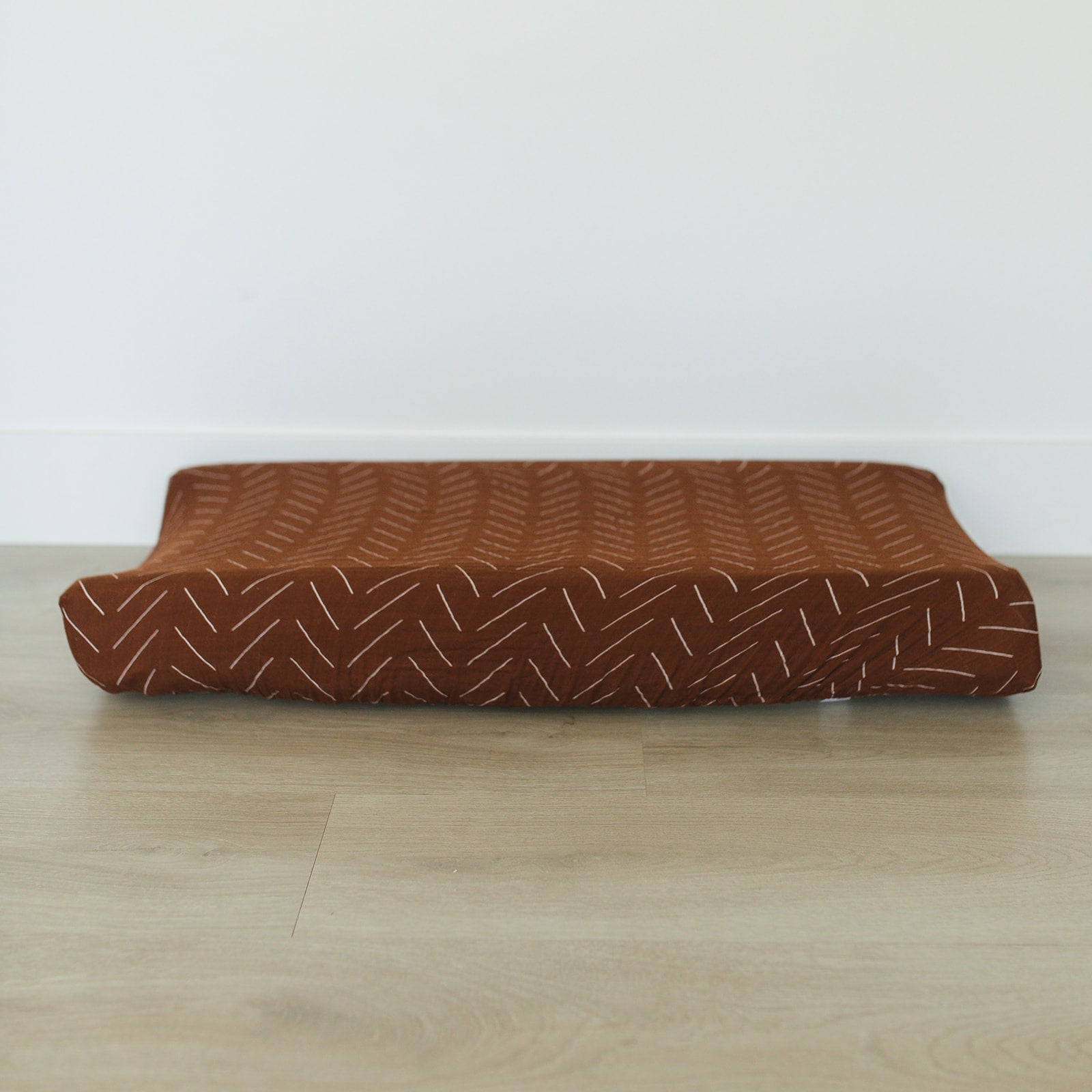 Rust Mudcloth Muslin Changing Pad Cover Mebie Baby
