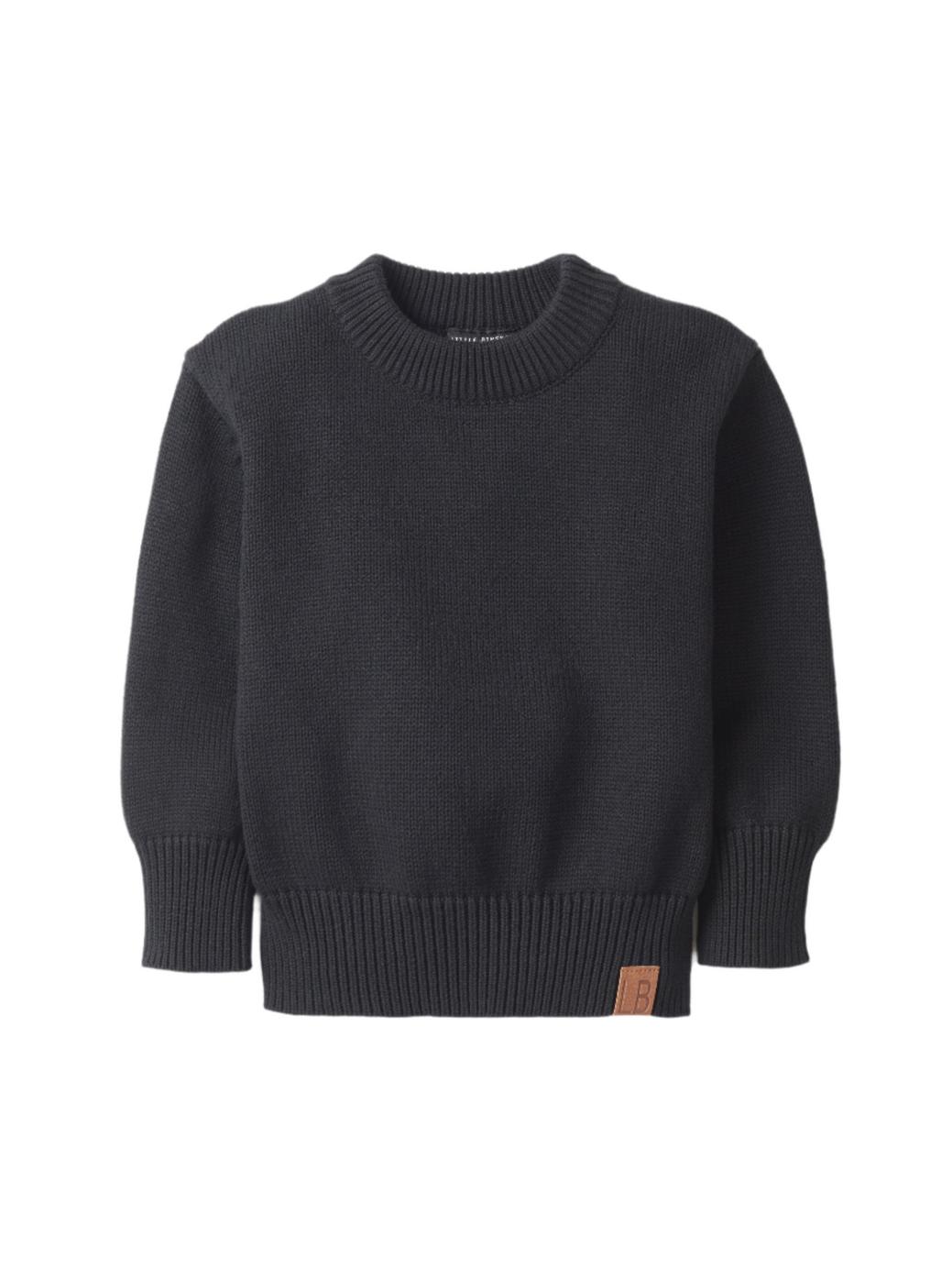 Baby Knit Sweater - Black