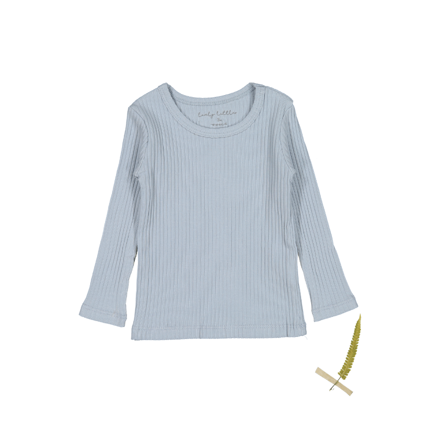 The Long Sleeve Tee - Blue Long Sleeve Tee Lovely Littles