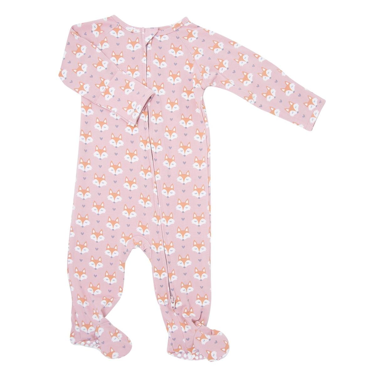 Zipper Footie - Foxy Lady