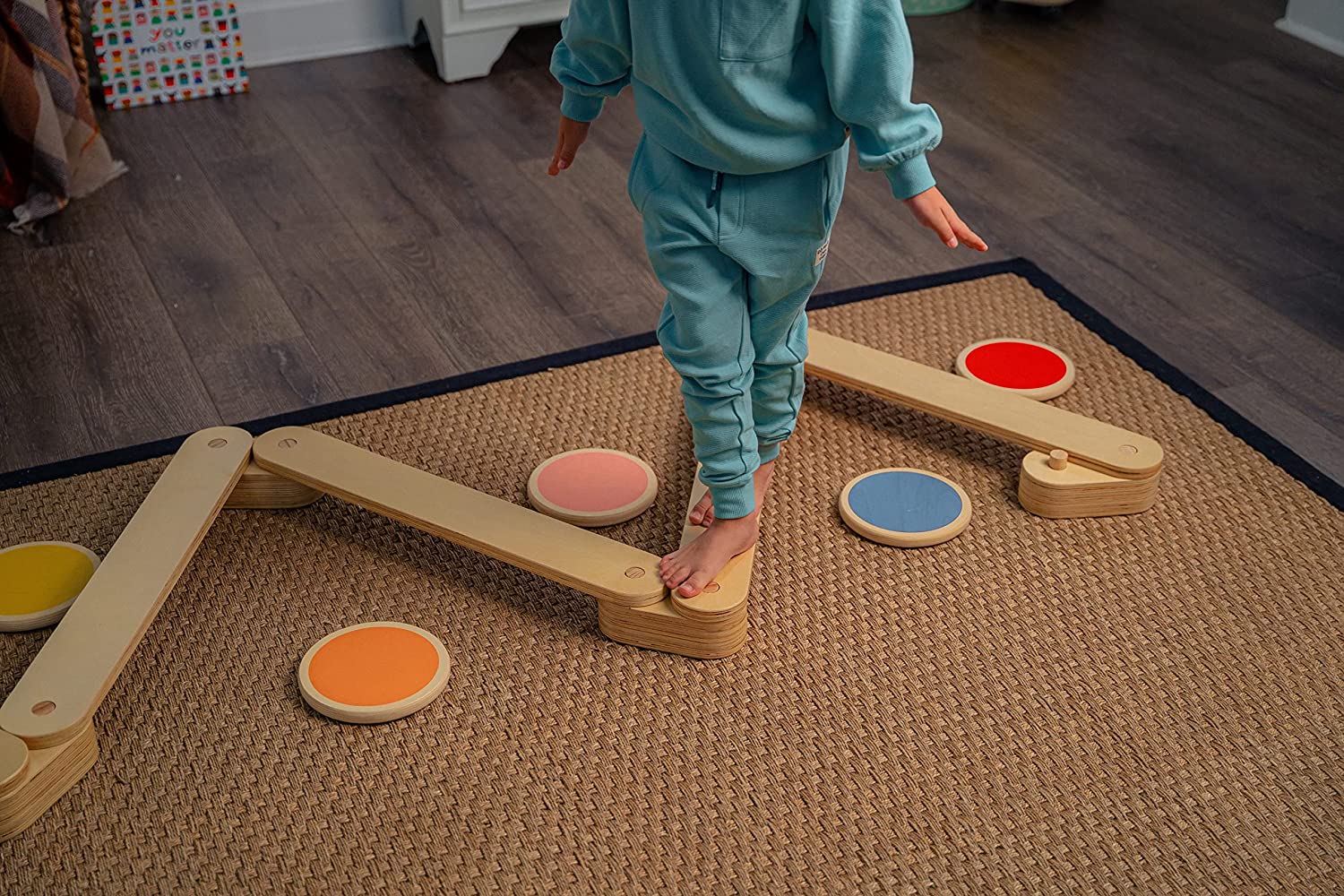 Majesty - Balance Beam Stepping Stones Indoor Avenlur.com