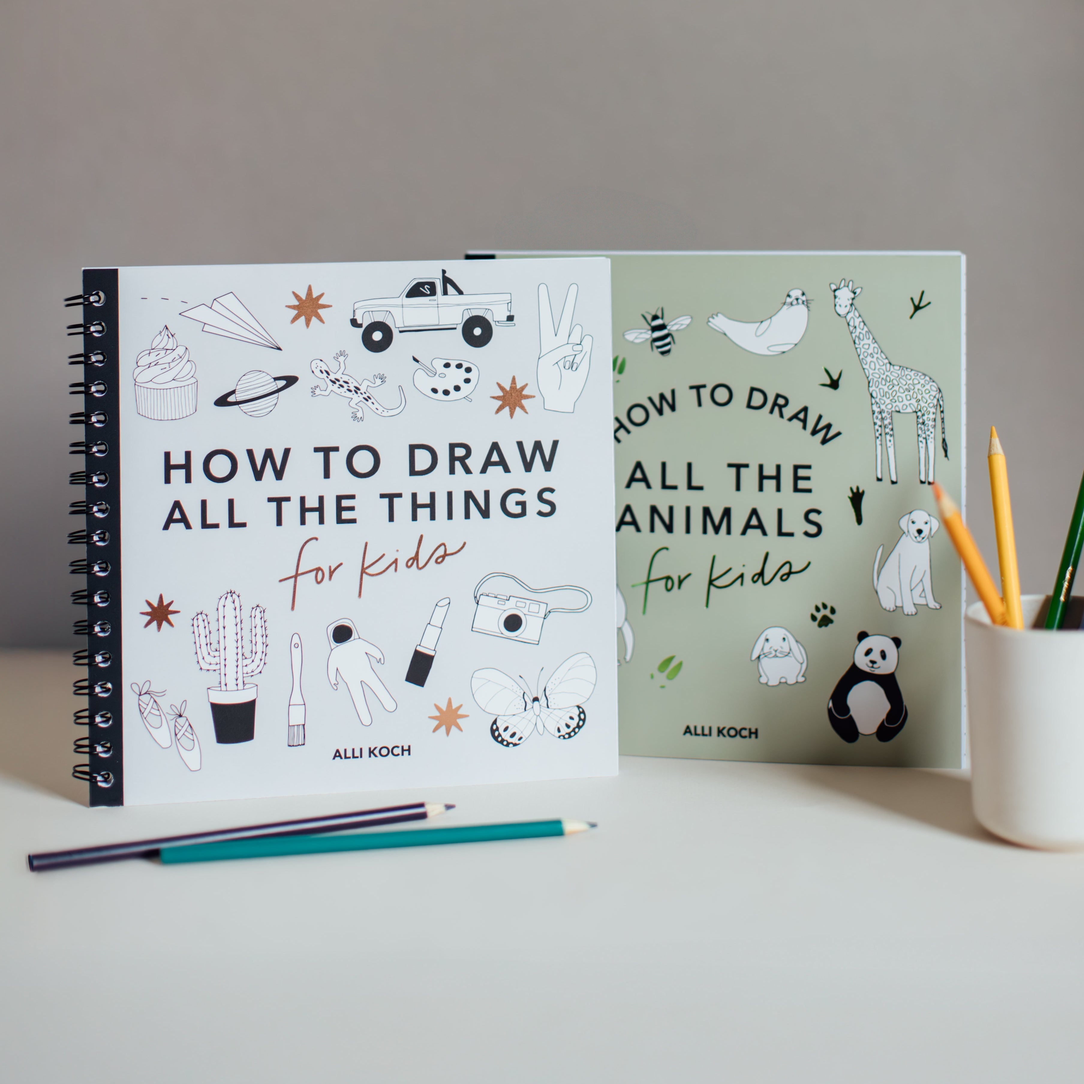 All the Things: How to Draw Books for Kids (Spiral)